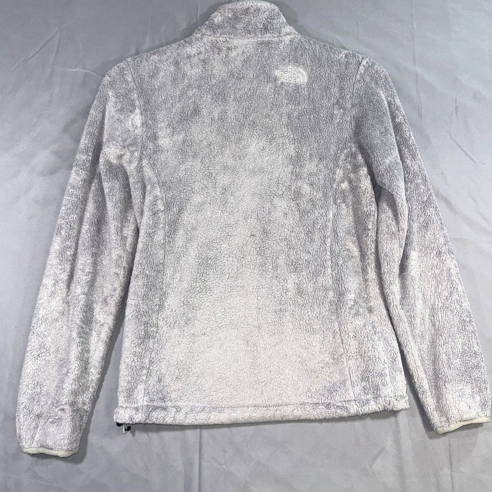 The North Face The North Face Fleece Jacket Womens XS Gray Osito High Pile Full Zip Warm Size XS / US 0-2 / IT 36-38 - 2 Thumbnail
