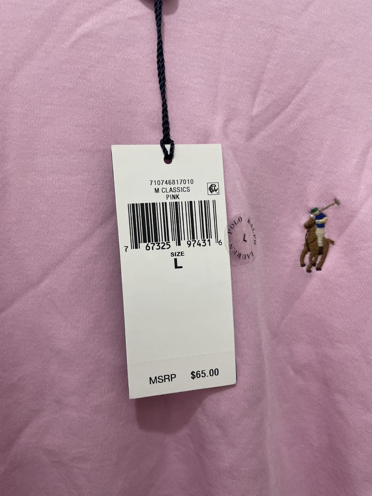 Polo Ralph Lauren Polo Ralph Lauren Pony Short Sleeve pink classic Fit large Size US L / EU 52-54 / 3 - 4 Thumbnail
