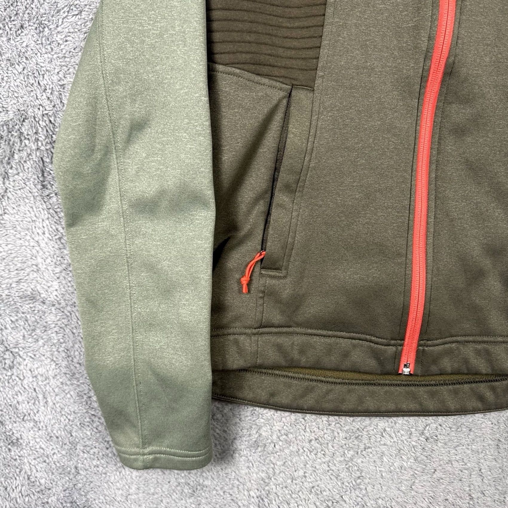 The North Face VINTAGE The North Face Hoodie Womens XS Raschel Fleece Jacket Sweatshirt Full Zip Green Size XS / US 0-2 / IT 36-38 - 2 Thumbnail