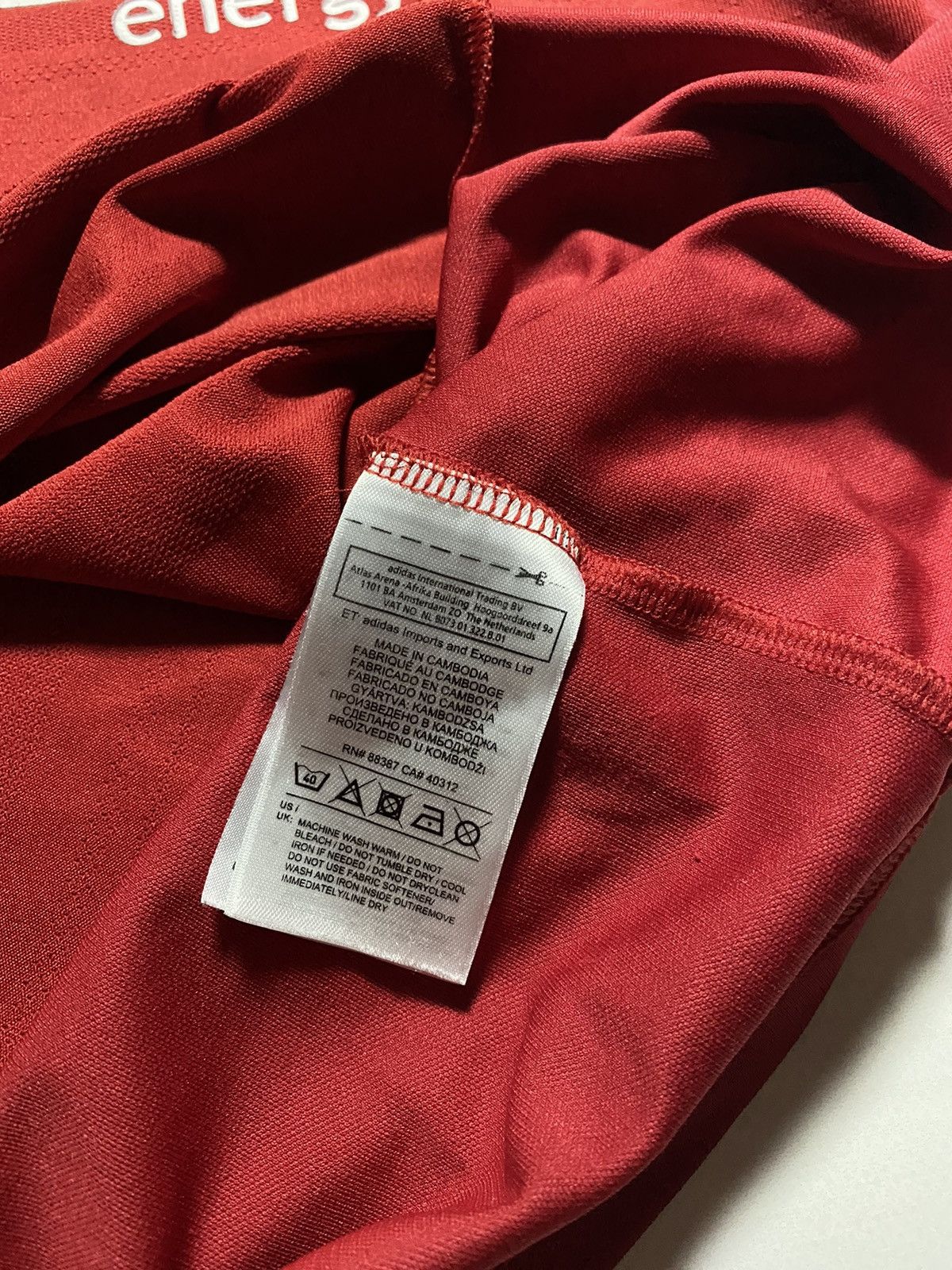 Adidas × Vintage Adidas Aberdeen FC 2014/15 home football y2k t shirt jersey Size US XL / EU 56 / 4 - 5 Thumbnail