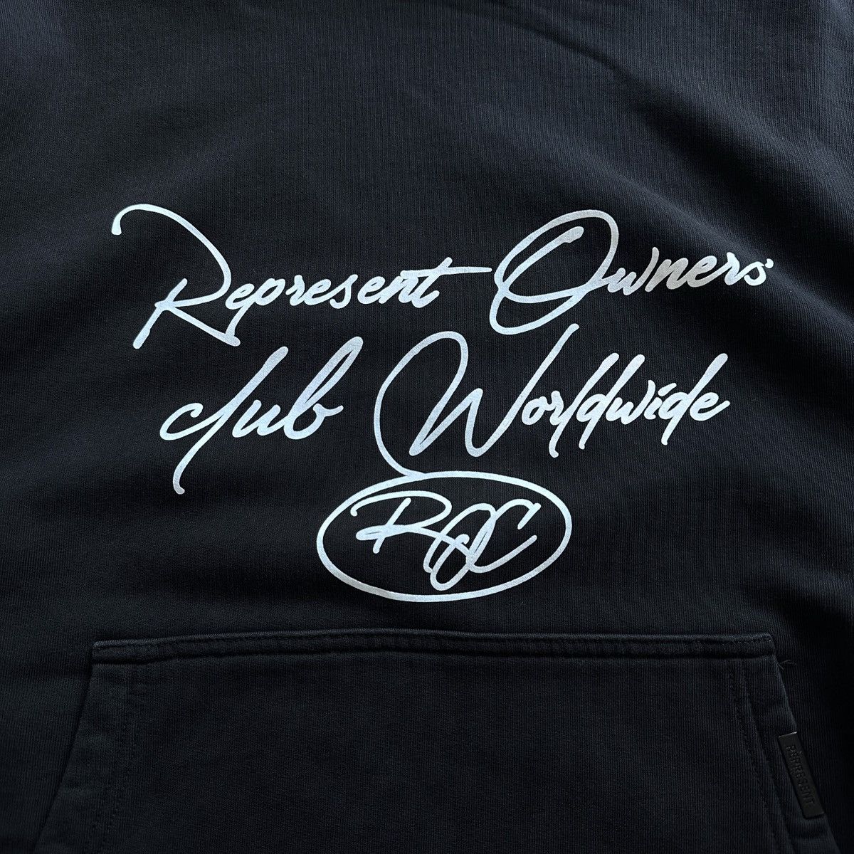 Represent Clo. Represent Owners Club Worldwide Oversized Black Hoodie Size US S / EU 44-46 / 1 - 3 Thumbnail