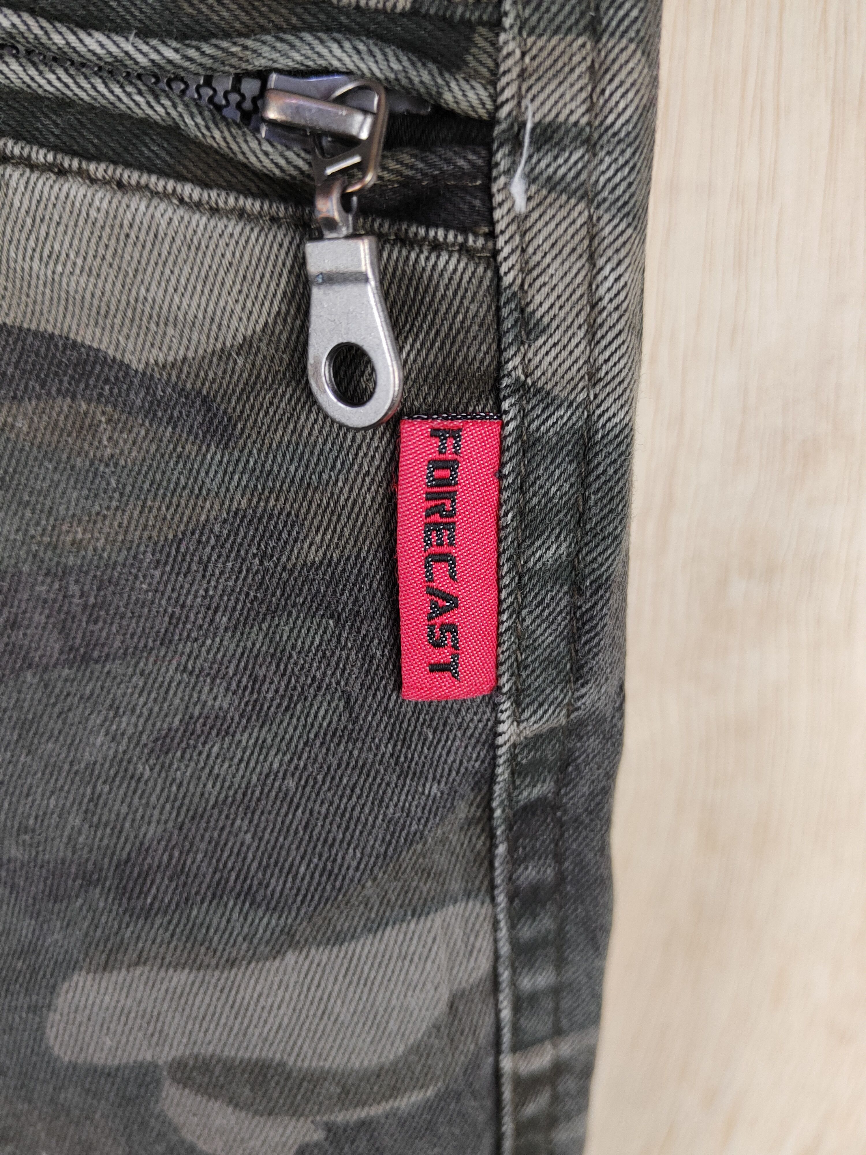Japanese Brand Forecast Camouflage Multipocket Tactical Cargo Pants #S2428 Size US 33 - 6 Thumbnail
