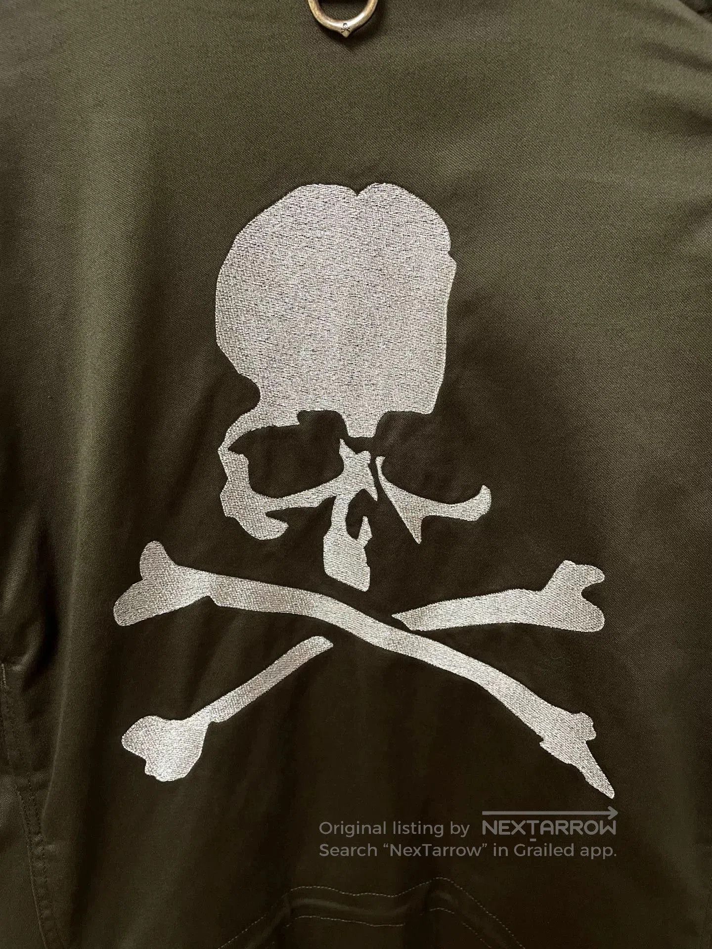 Mastermind Japan Mastermind Silver Skull Embroidery Trench Coat. Size US M / EU 48-50 / 2 - 3 Thumbnail
