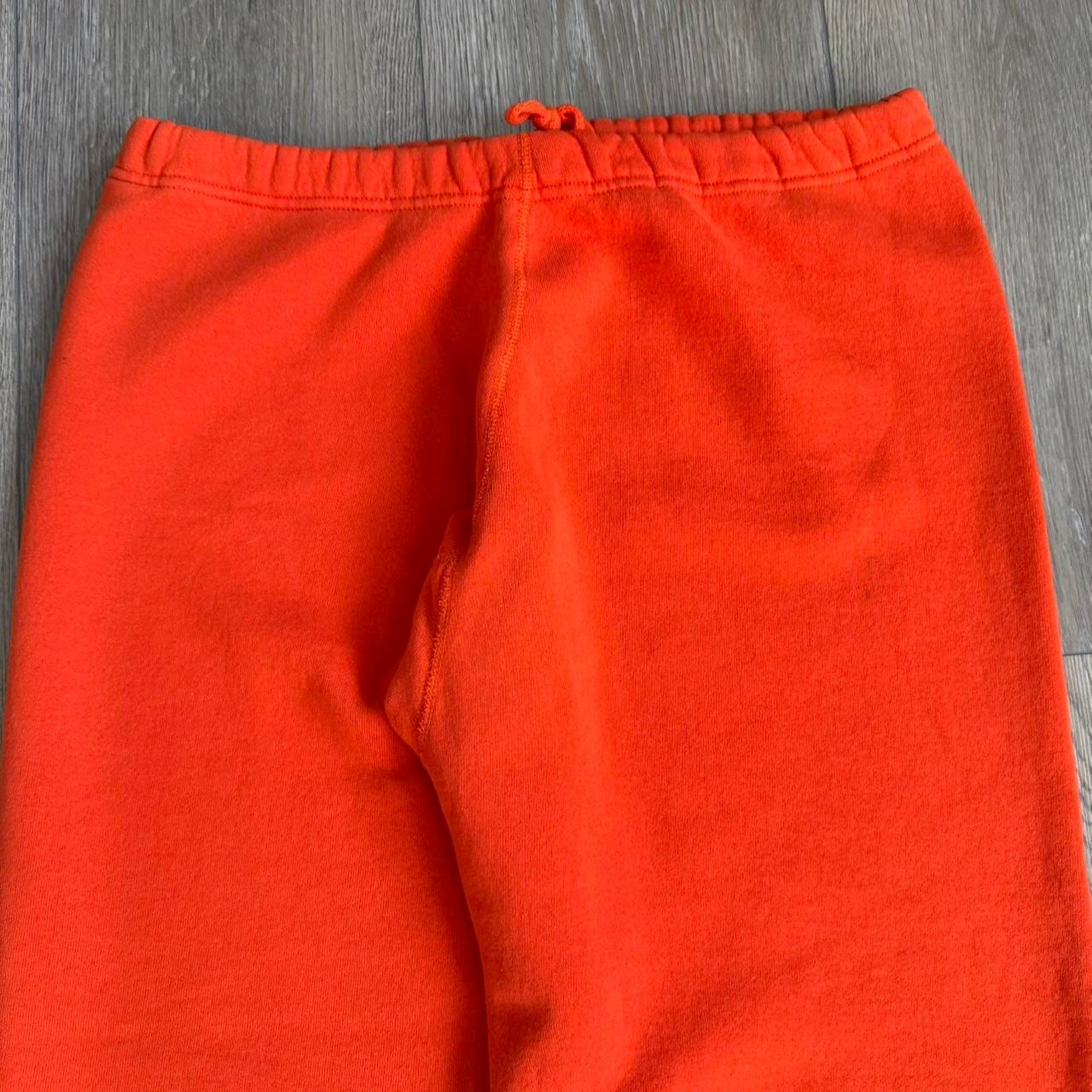 Other Vintage 80s baggy heavyweight orange joggers Size US 35 - 6 Thumbnail