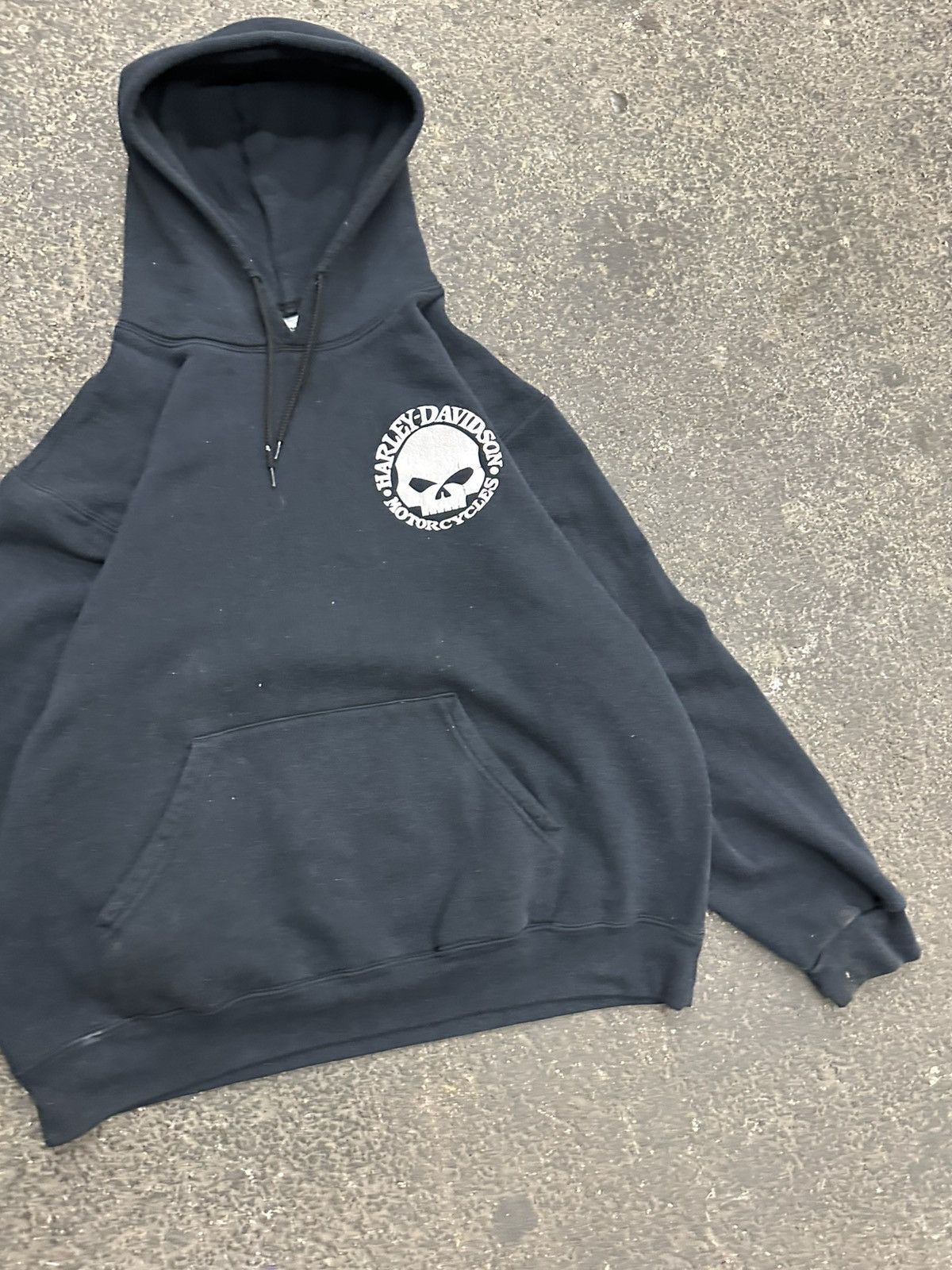 Harley Davidson × Vintage Y2K Harley Davidson graphic hoodie Size US XL / EU 56 / 4 - 5 Thumbnail