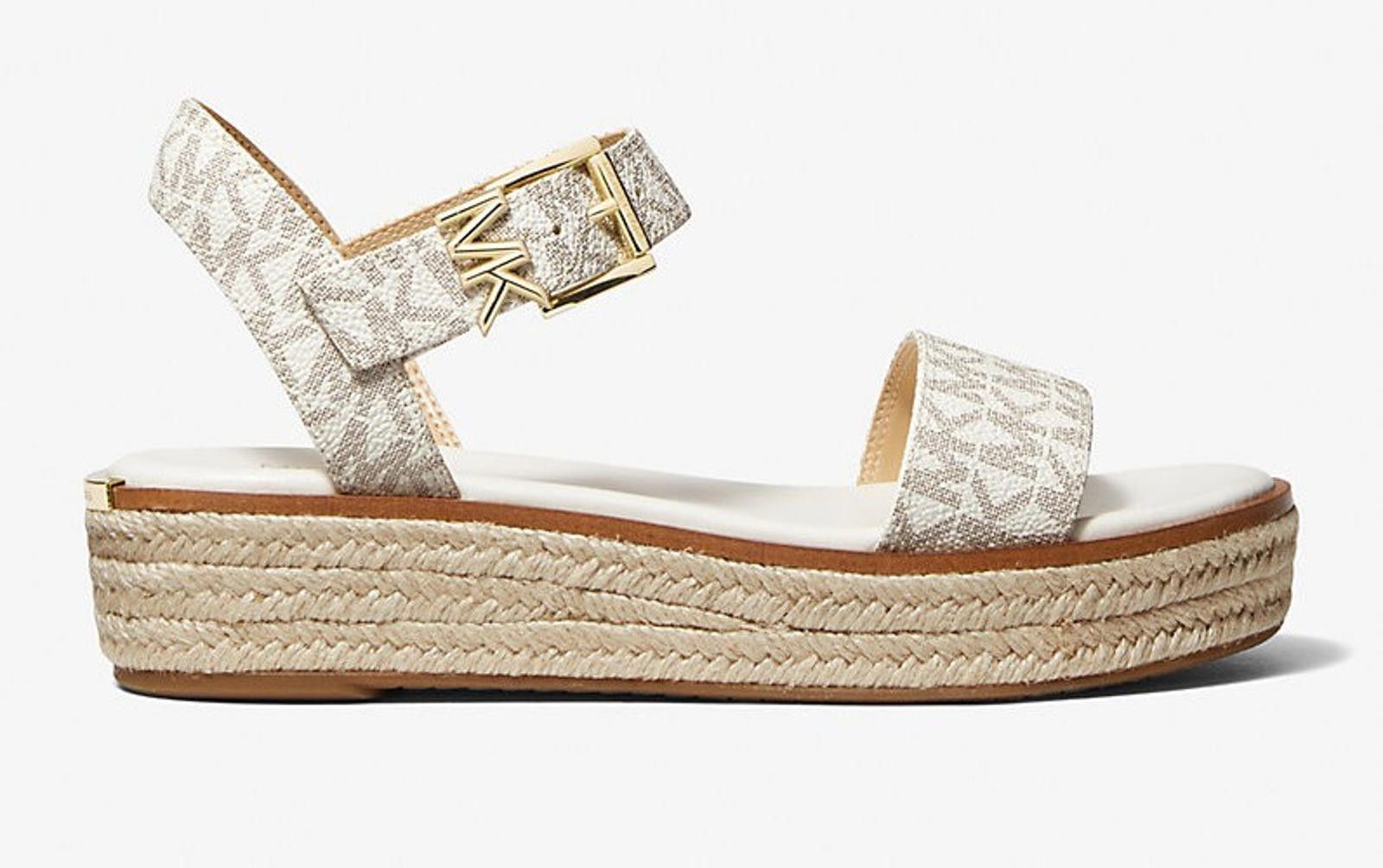Michael Kors Michael Kors Sandals Womens Richie Espadrille Vanilla 10 NEW Size US 10 / IT 40 - 4 Thumbnail