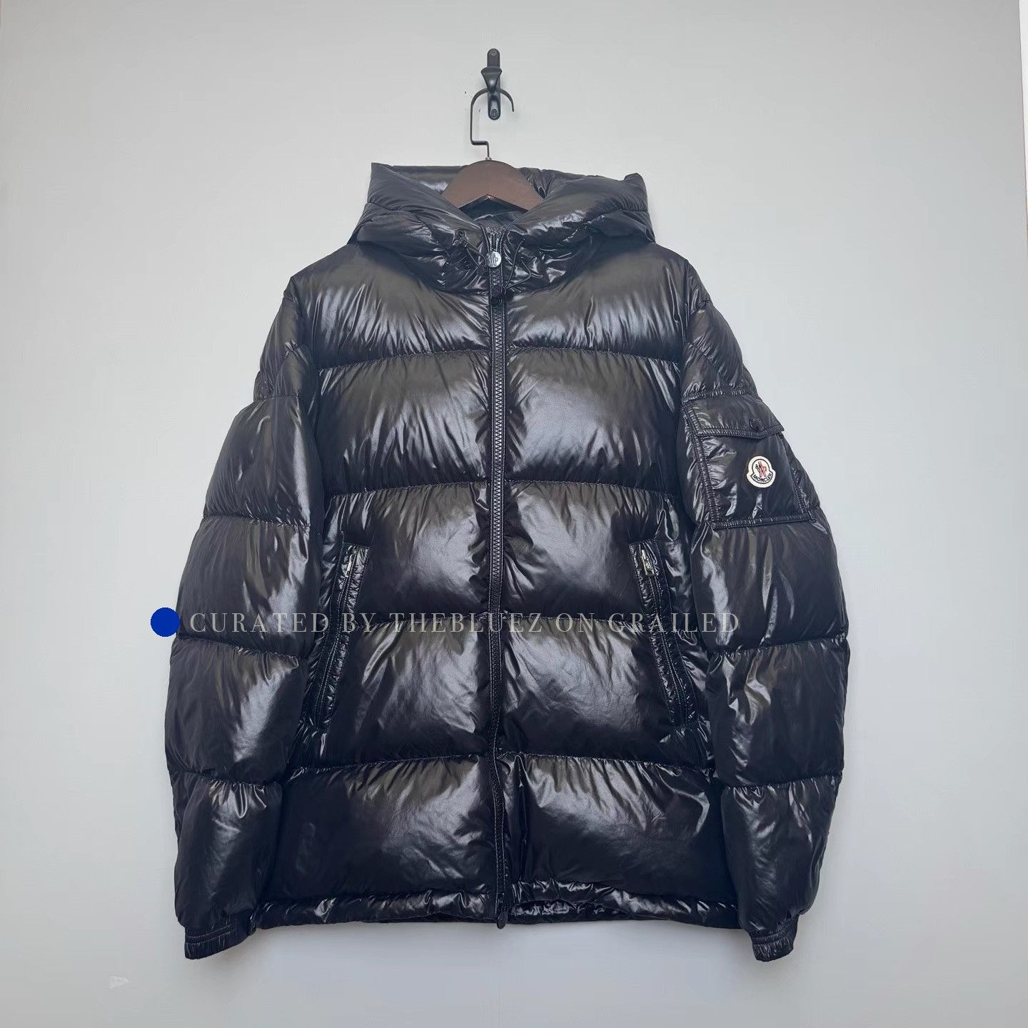 Moncler Black Short Down Jacket Size US XL / EU 56 / 4 - 1 Thumbnail