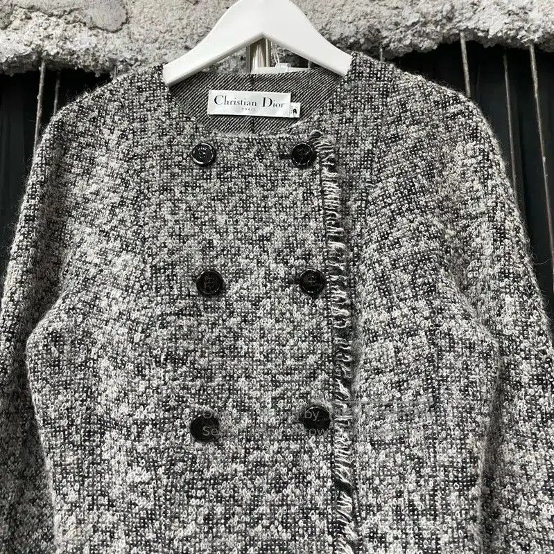 Dior Dior Gray Women's Jacket for Spring and Autumn . Size XXS / US 00 / IT 34 - 3 Thumbnail