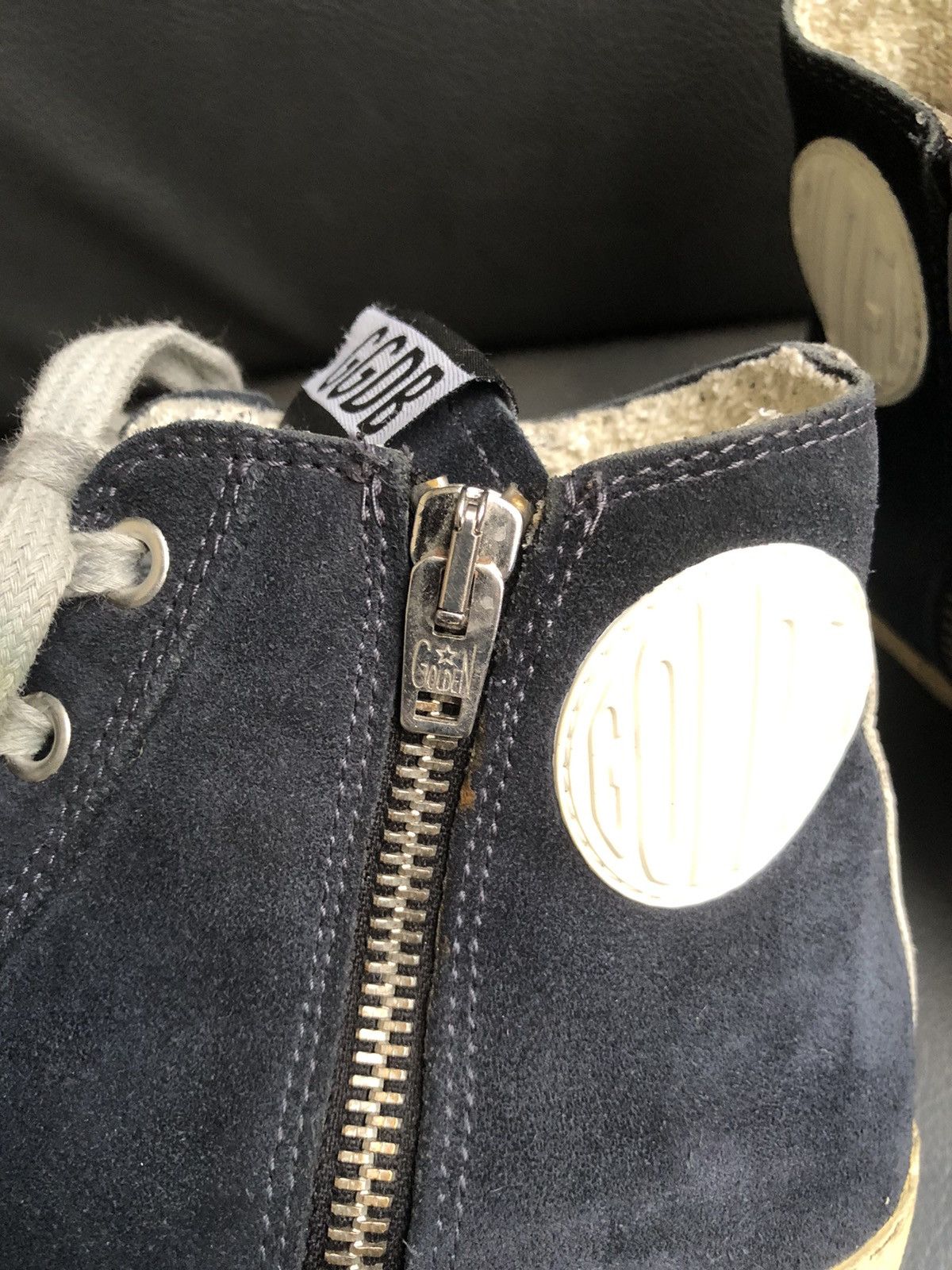 Golden Goose Golden Goose Francy Blue Suede Women’s Sneakers Size 38 Size US 8 / IT 38 - 17 Thumbnail