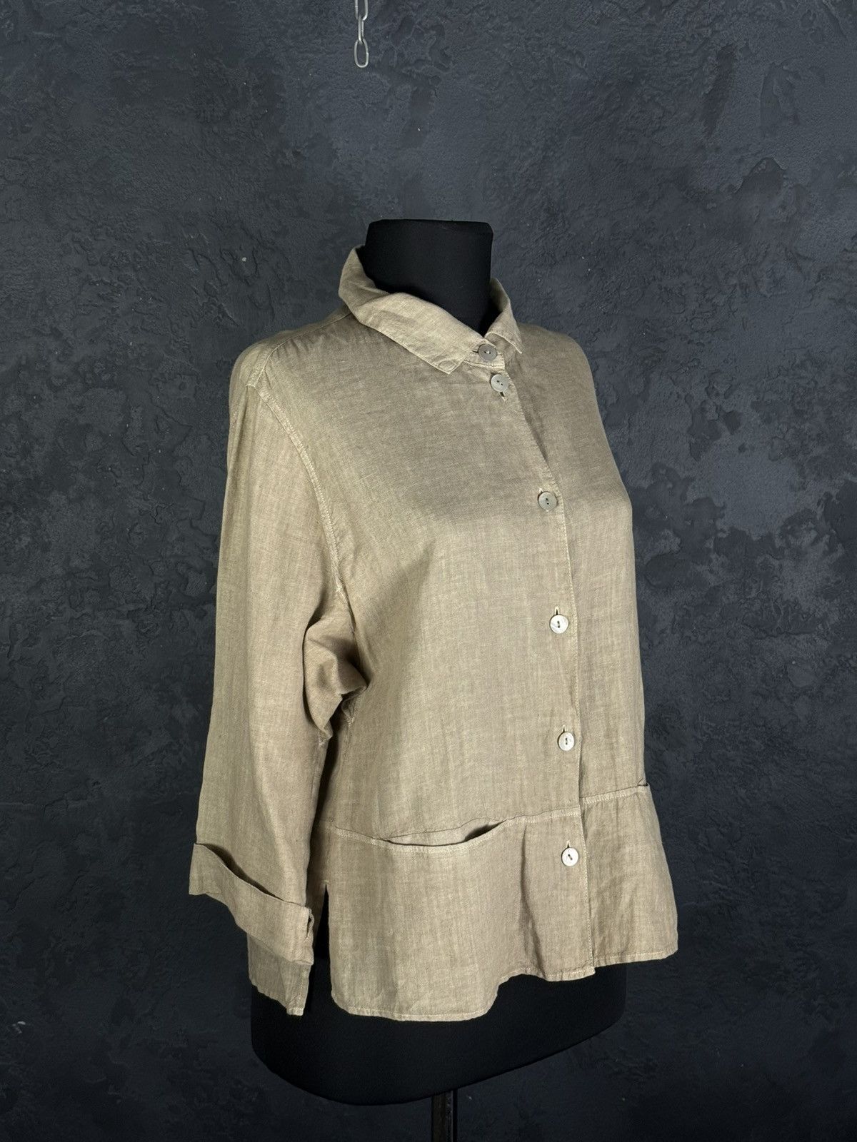 OSKA Oska Linen Lightweight Button Up Shirt Jacket Size 1 Size S / US 4 / IT 40 - 7 Thumbnail