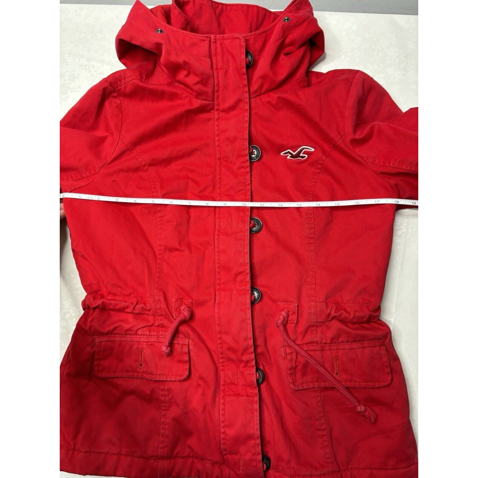 Hollister Hollister Woman’s Hooded Windbreaker Jacket Size Medium Size M / US 6-8 / IT 42-44 - 11 Thumbnail