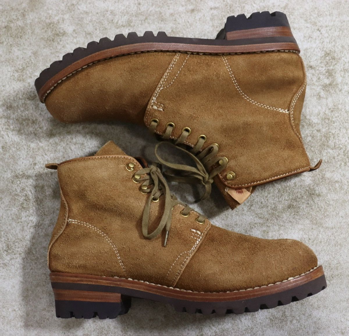 Visvim Visvim Zermatt Boots Folk camel，Us 9 Size US 9 / EU 42 - 7 Thumbnail