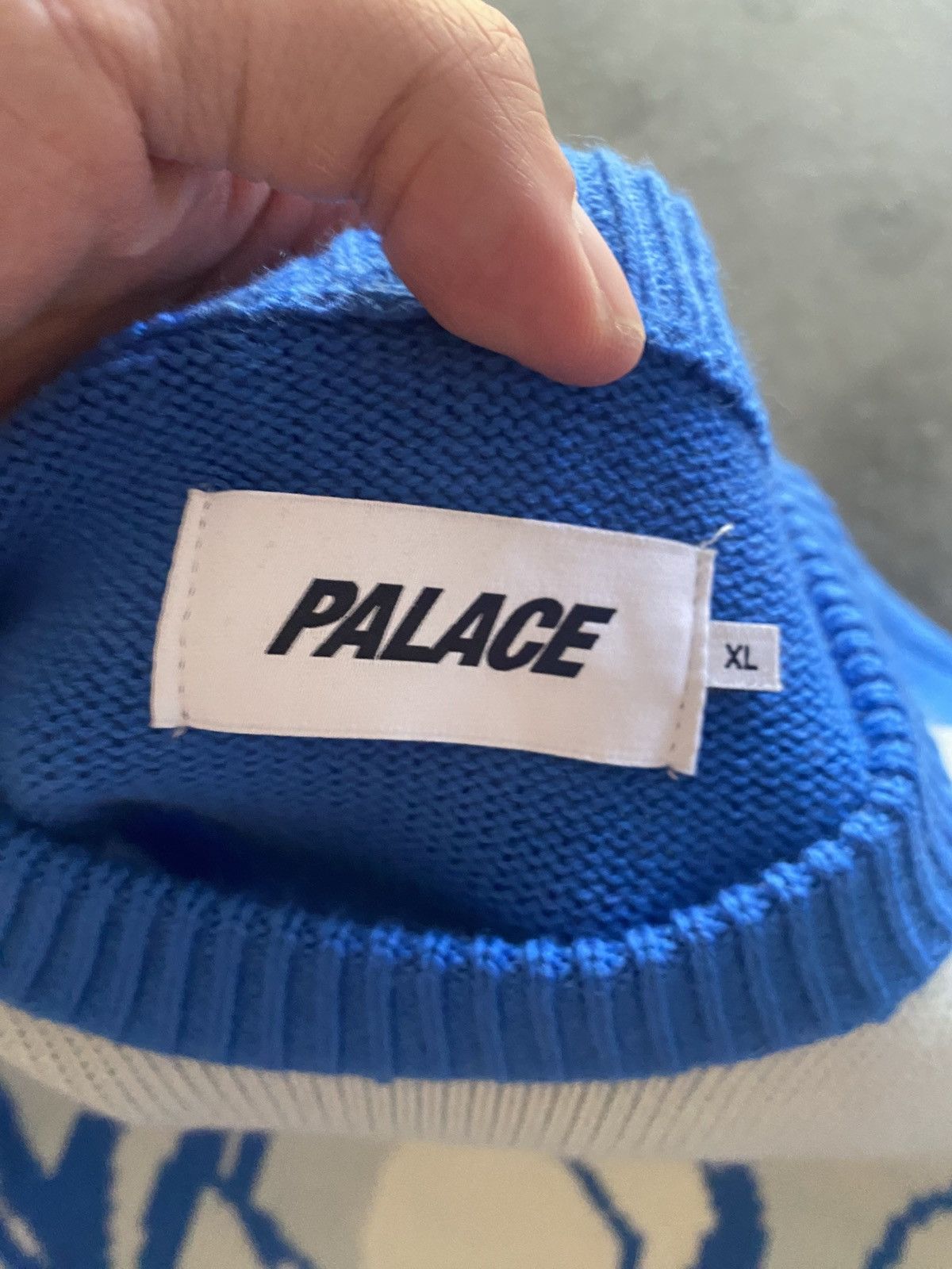 Palace Palace Zomby Knit Blue XL Size US XL / EU 56 / 4 - 4 Thumbnail