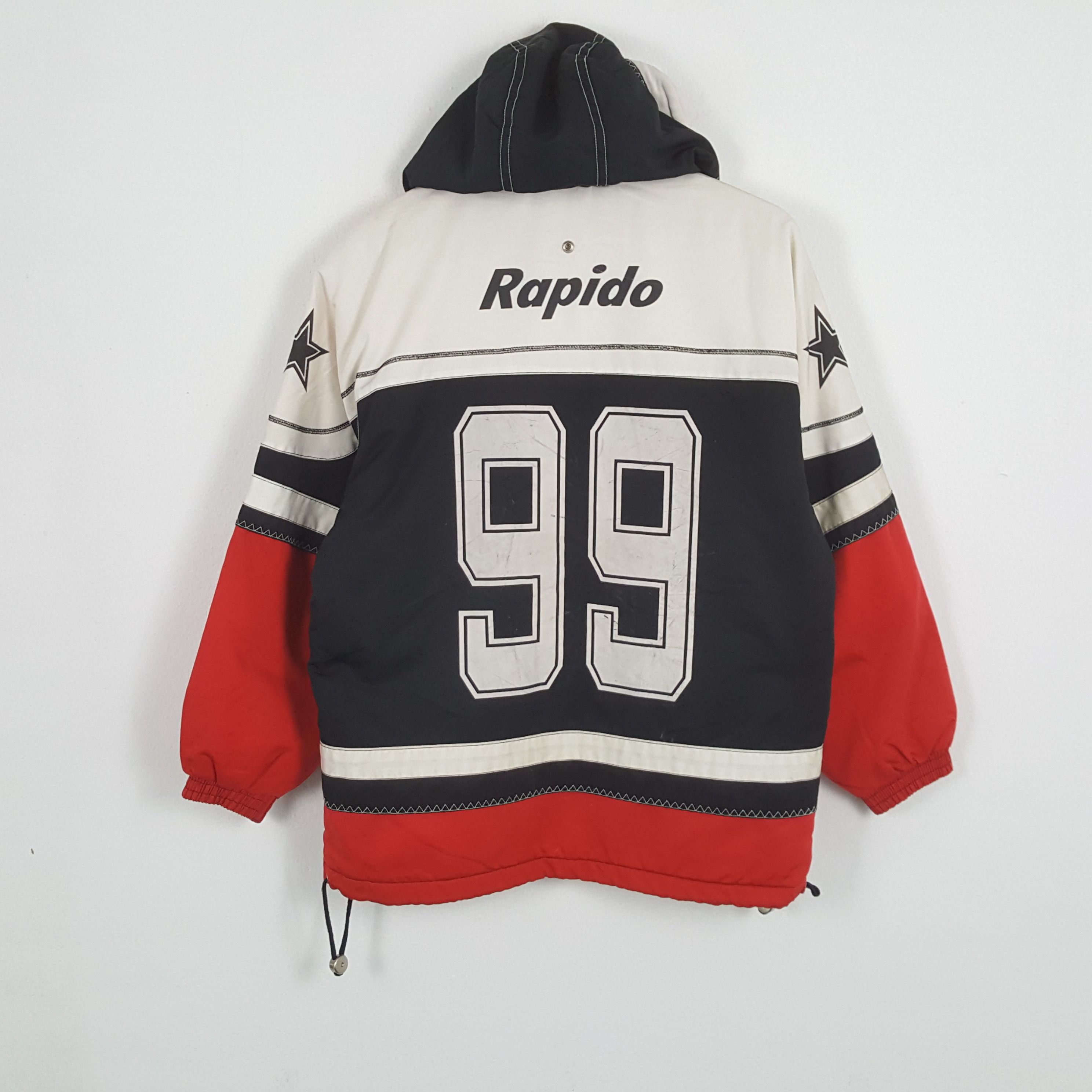 Vintage RAPIDO 99 Nice Design Fashion Style Jacket Hoodies Size US XXL / EU 58 / 5 - 1 Thumbnail