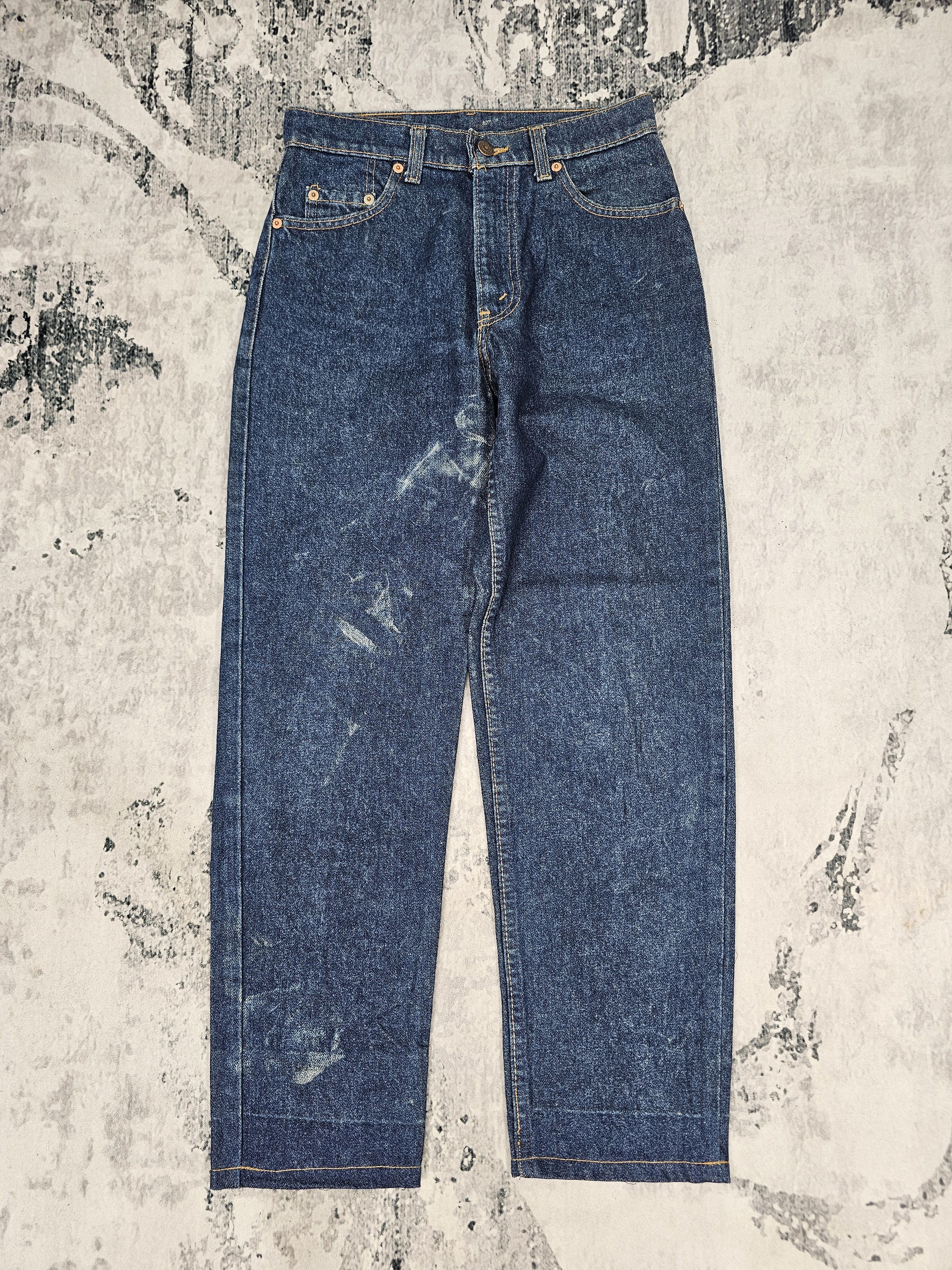 Levi's Vintage Clothing Vtg LEVIS 610 Bleached High Rise Jeans Made In USA L0555 Size 27" / US 4 / IT 40 - 1 Thumbnail