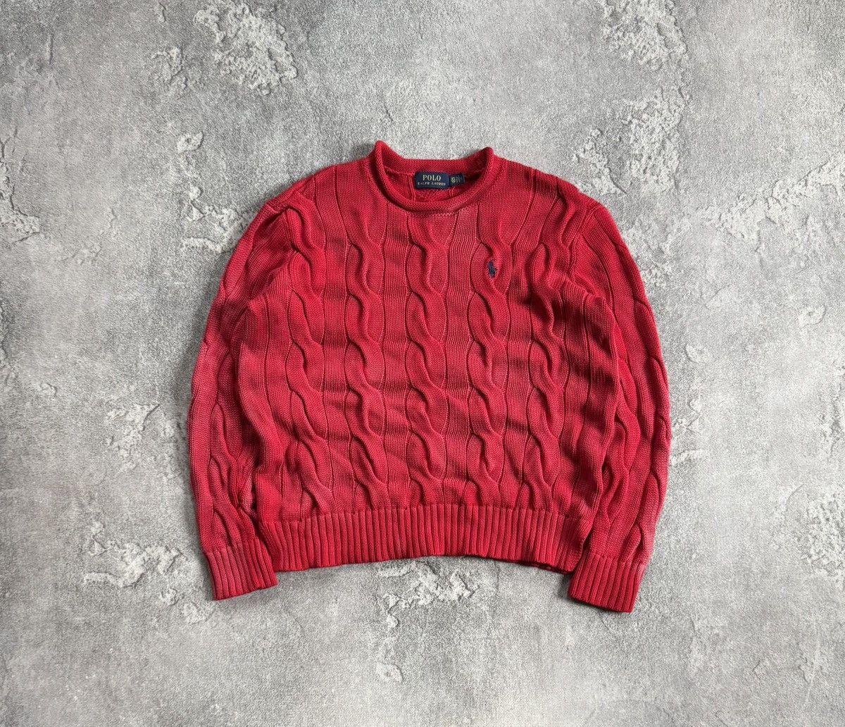 Polo Ralph Lauren Polo Ralph Lauren XS graphite pattern cable knitwear sweater Size XS / US 0-2 / IT 36-38 - 4 Thumbnail