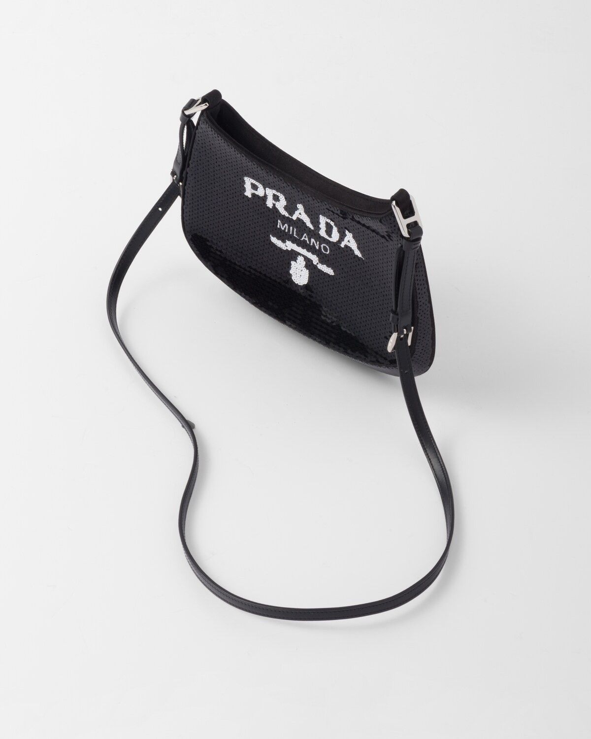 Prada o1la1rc1a0925 Size: OS / Cleo Sequined Bag in Black Size ONE SIZE - 3 Thumbnail