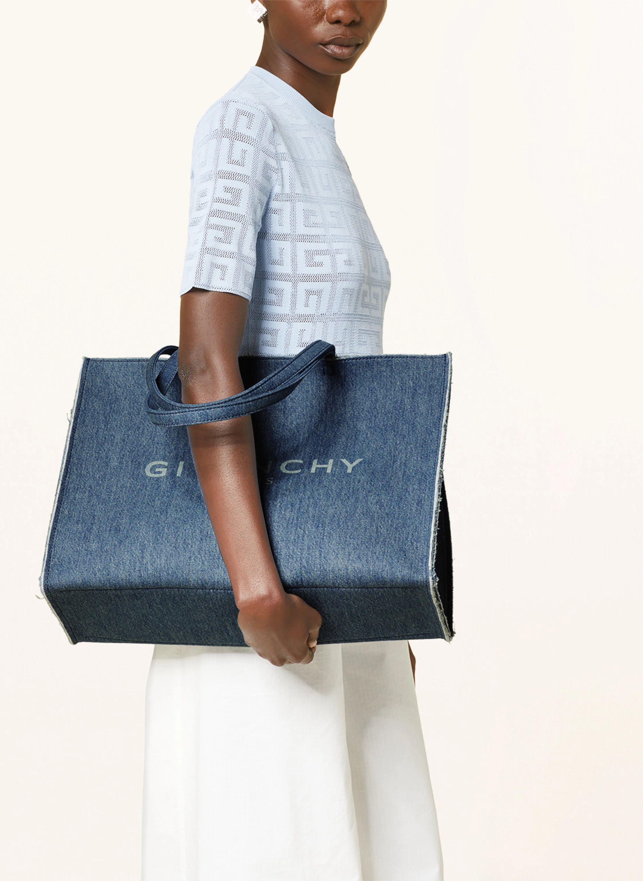 Givenchy o1loc1c0824 Size: OS / Tote Bag in Blue Size ONE SIZE - 4 Thumbnail