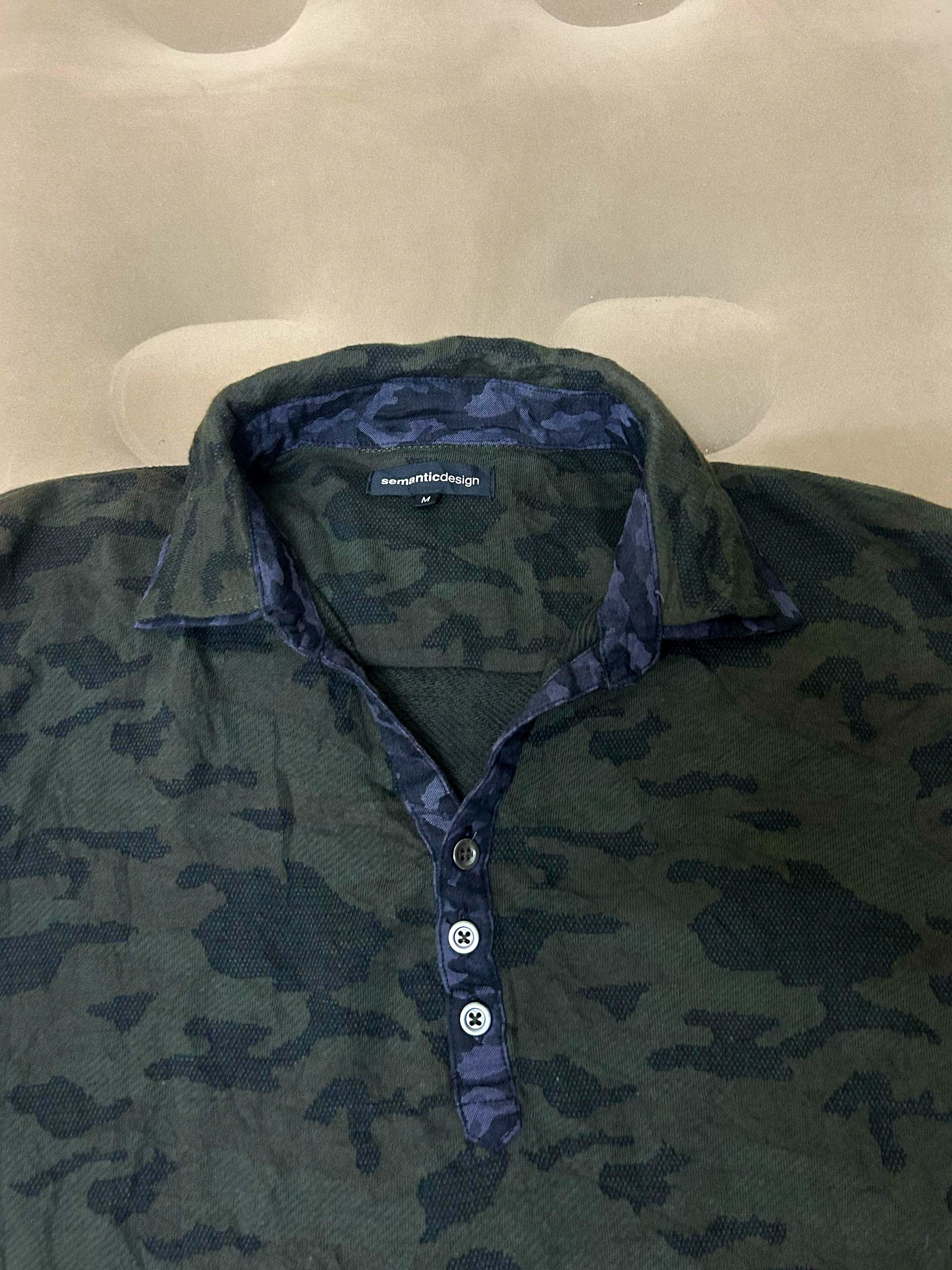 semanticdesign Semanticdesign Double Collar Camo Shirt Size US M / EU 48-50 / 2 - 5 Thumbnail