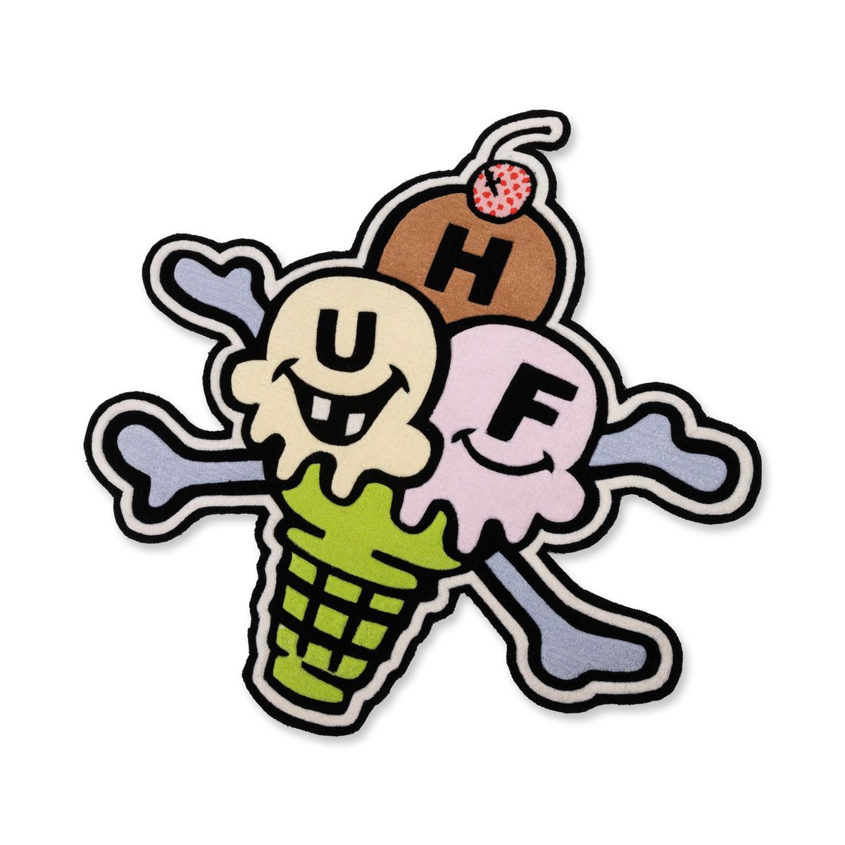 Huf HUF x ICECREAM Triple Scoop Rug | Grailed