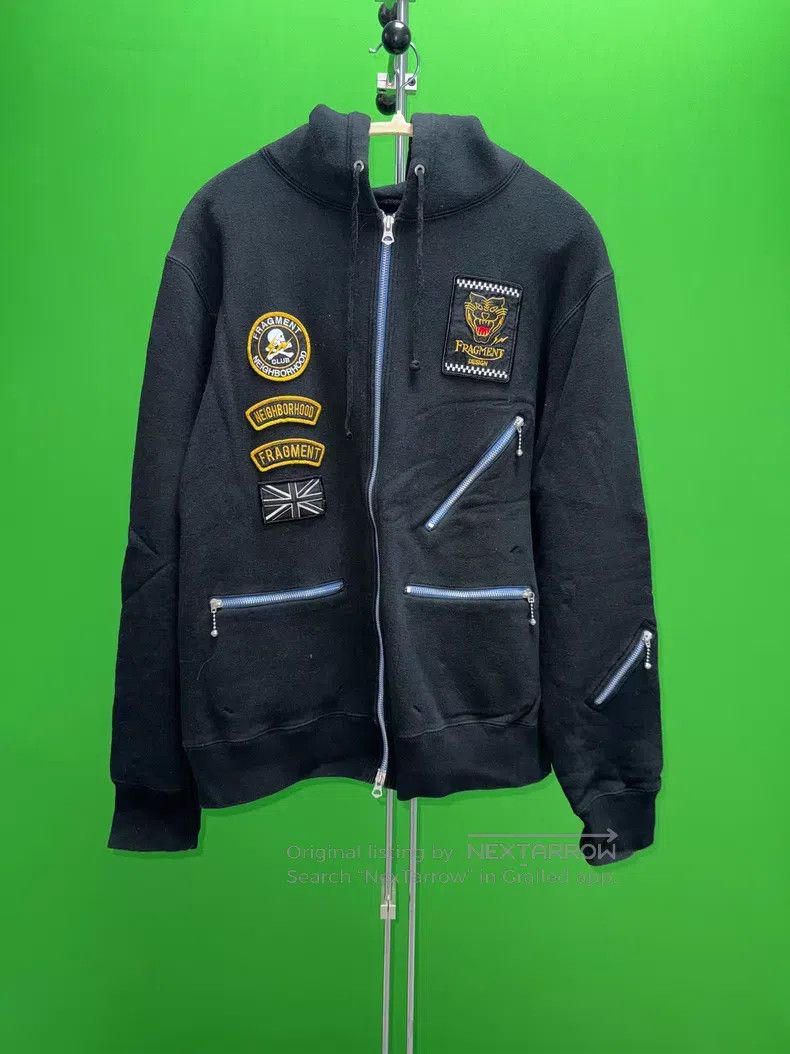 Neighborhood Neighborhood Biker Style Embroidered Hoodie Size US XL / EU 56 / 4 - 1 Thumbnail