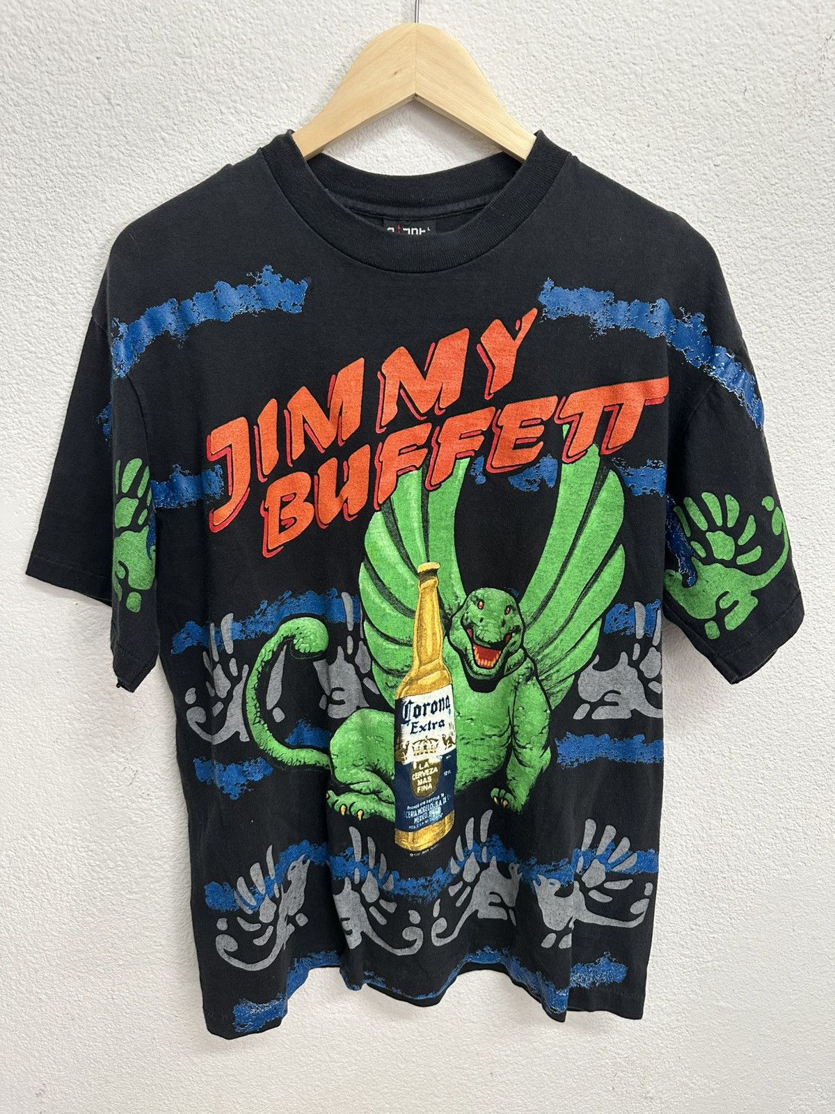 Giant Jimmy Buffett Godzilla Corona T-shirt Size US L / EU 52-54 / 3 - 1 Thumbnail