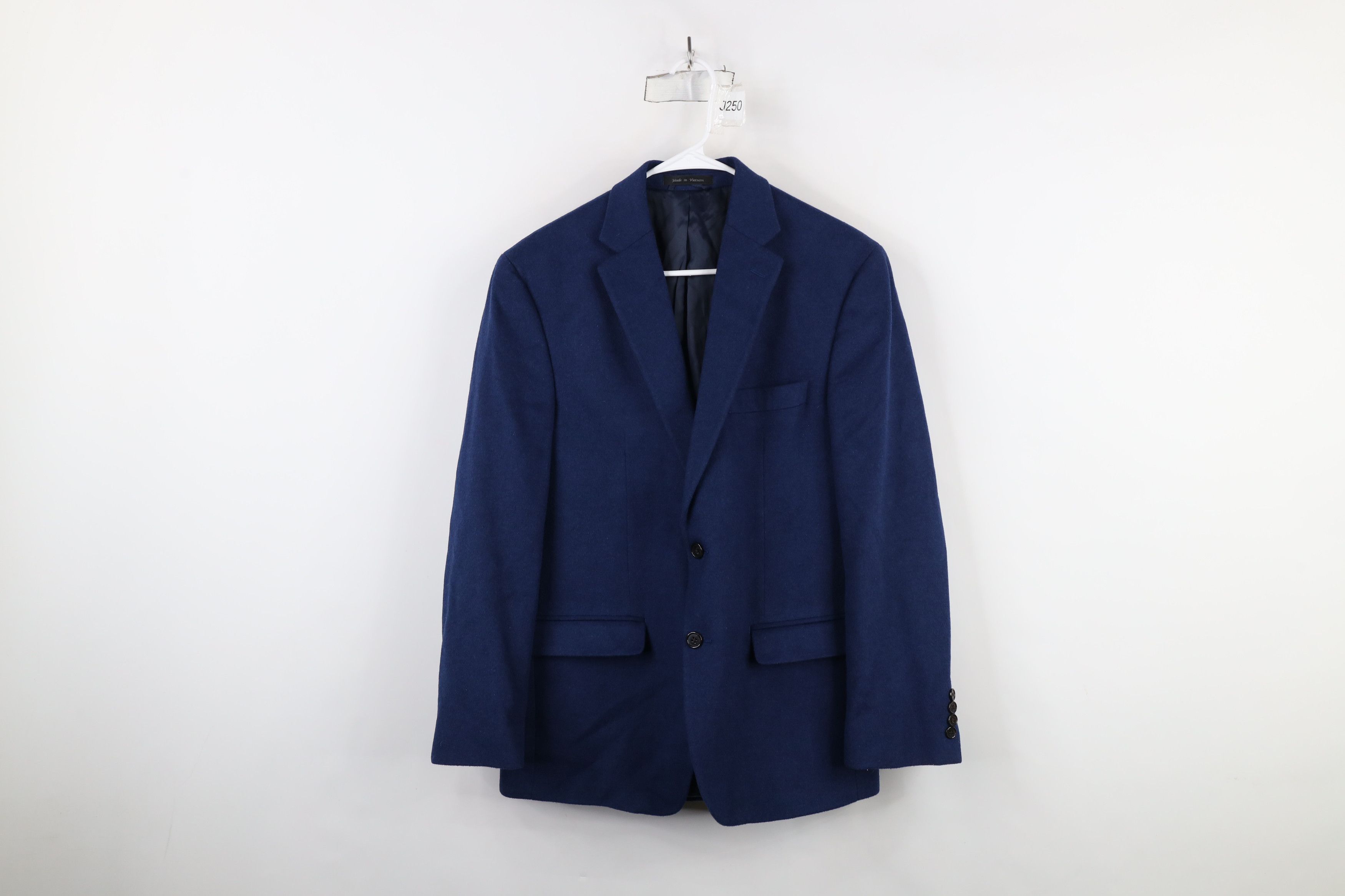 Ralph Lauren × Vintage Ralph Lauren Cashmere Blend 2 Button Suit Coat Jacket Blazer Size US XL / EU 56 / 4 - 1 Thumbnail