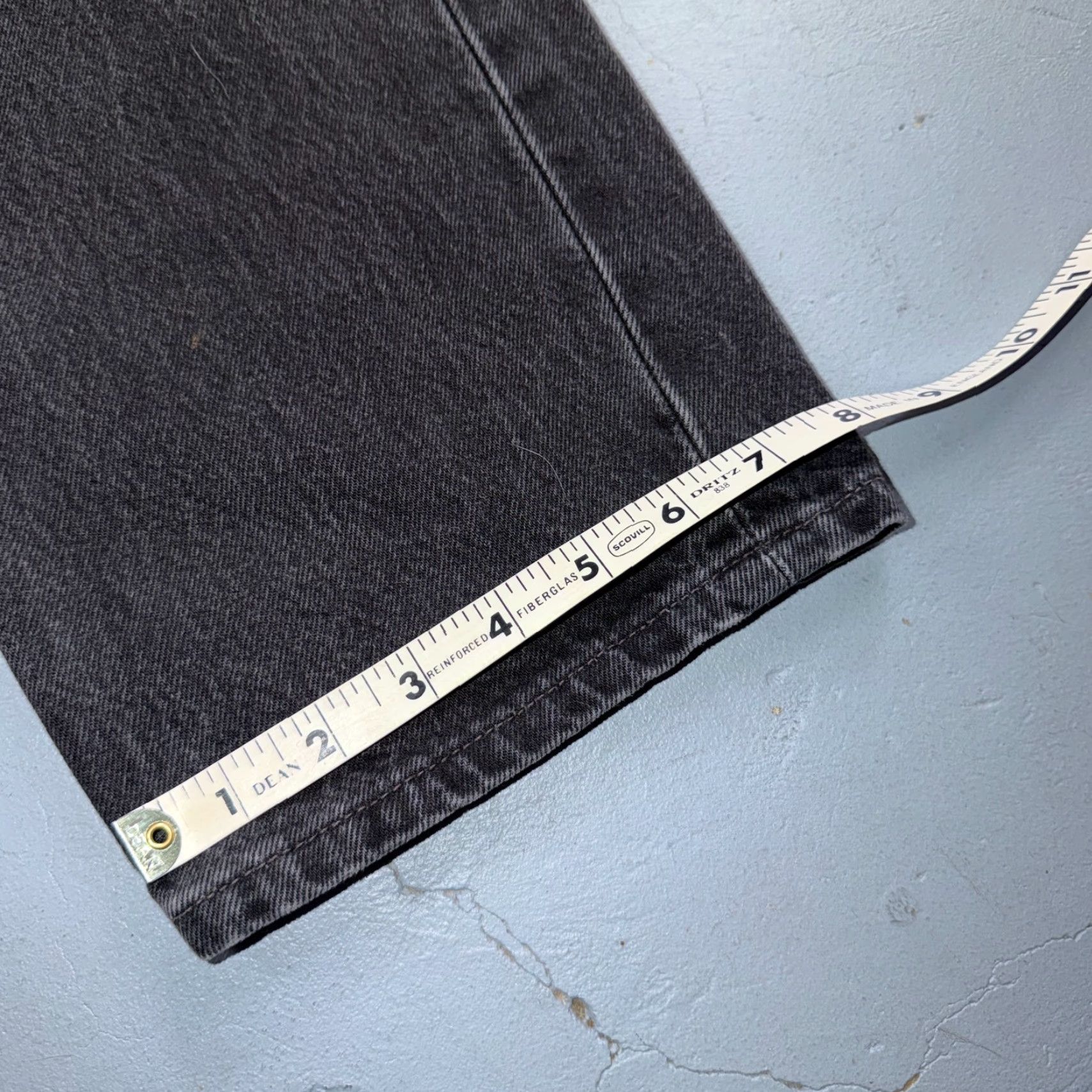 Levi's VINTAGE Levi's 501 Jeans Straight Black 34x34 Mid Rise 90s USA Mens Size US 34 / EU 50 - 5 Thumbnail