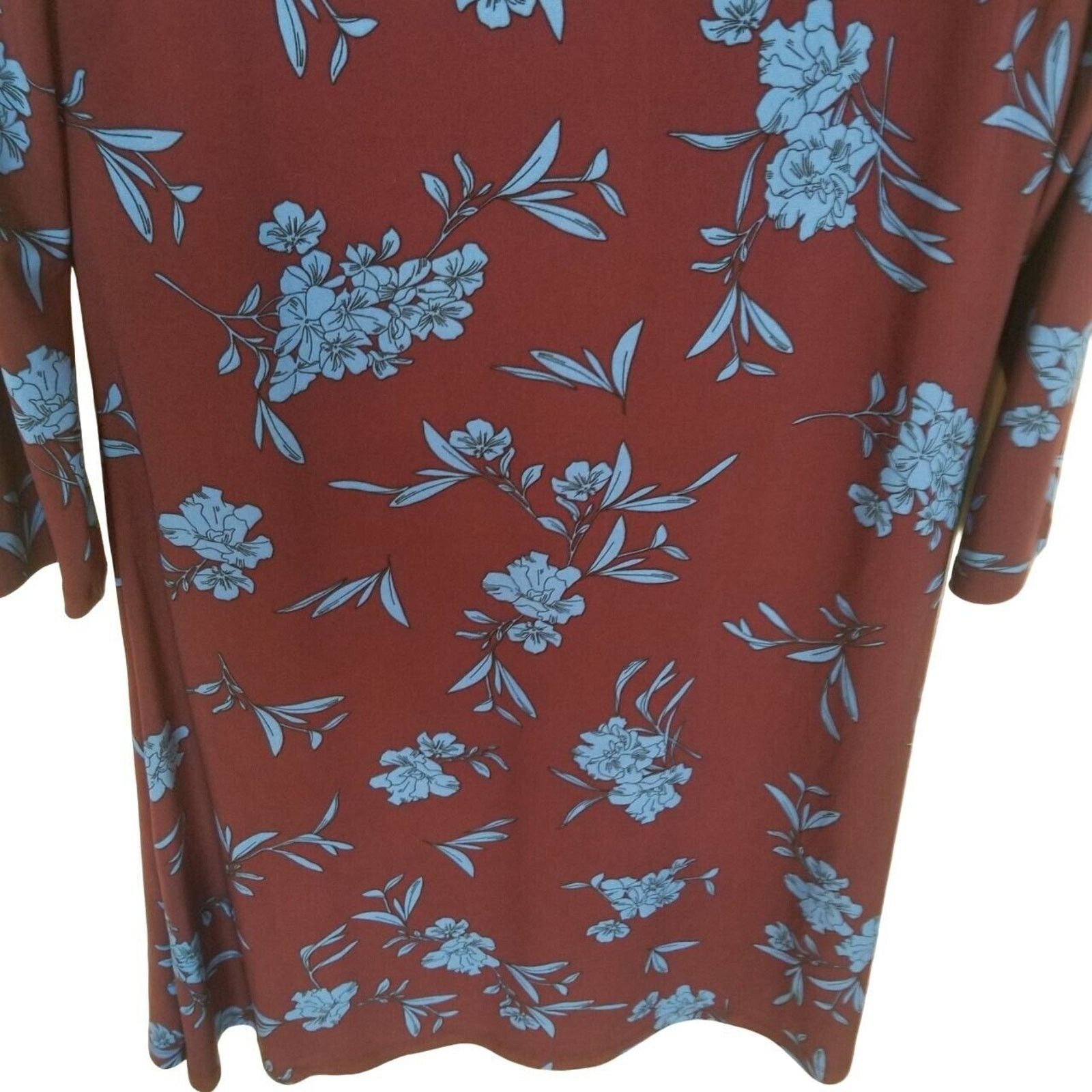 Lauren Ralph Lauren Lauren Ralph Lauren Womens Floral Shift Dress 8 Career Corp Size M / US 6-8 / IT 42-44 - 3 Thumbnail
