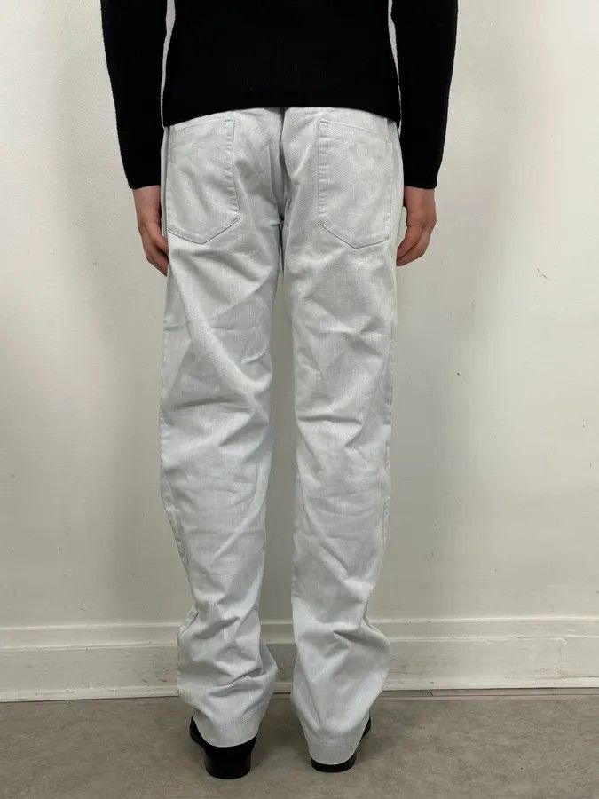 Dolce & Gabbana 2000s Dolce & Gabbana Washed White Denim Jeans Size US 34 / EU 50 - 3 Thumbnail