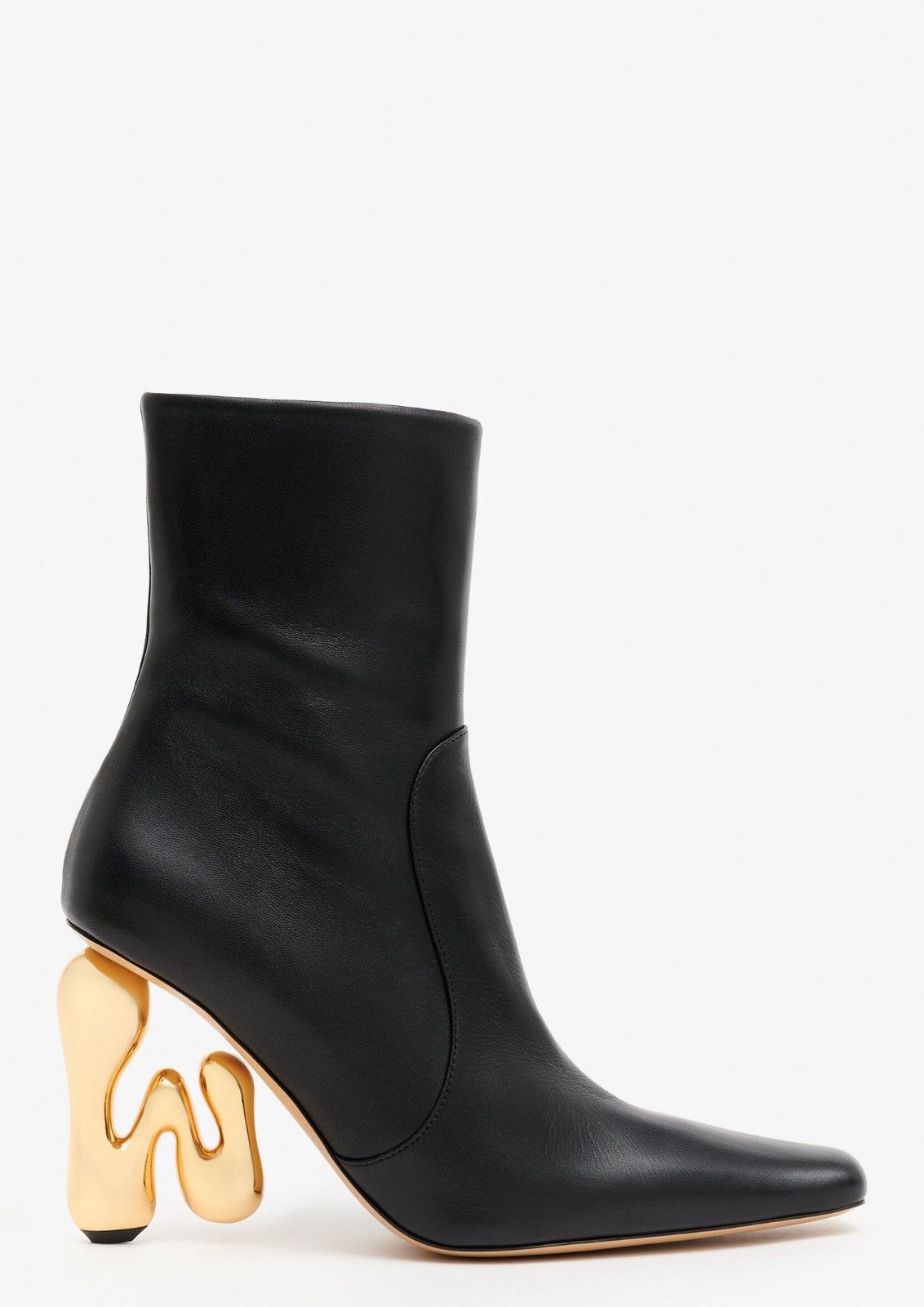 JW Anderson Last Size JW Anderson 105mm Sculpted Heel Leather Boots Size US 10 / IT 40 - 1 Thumbnail