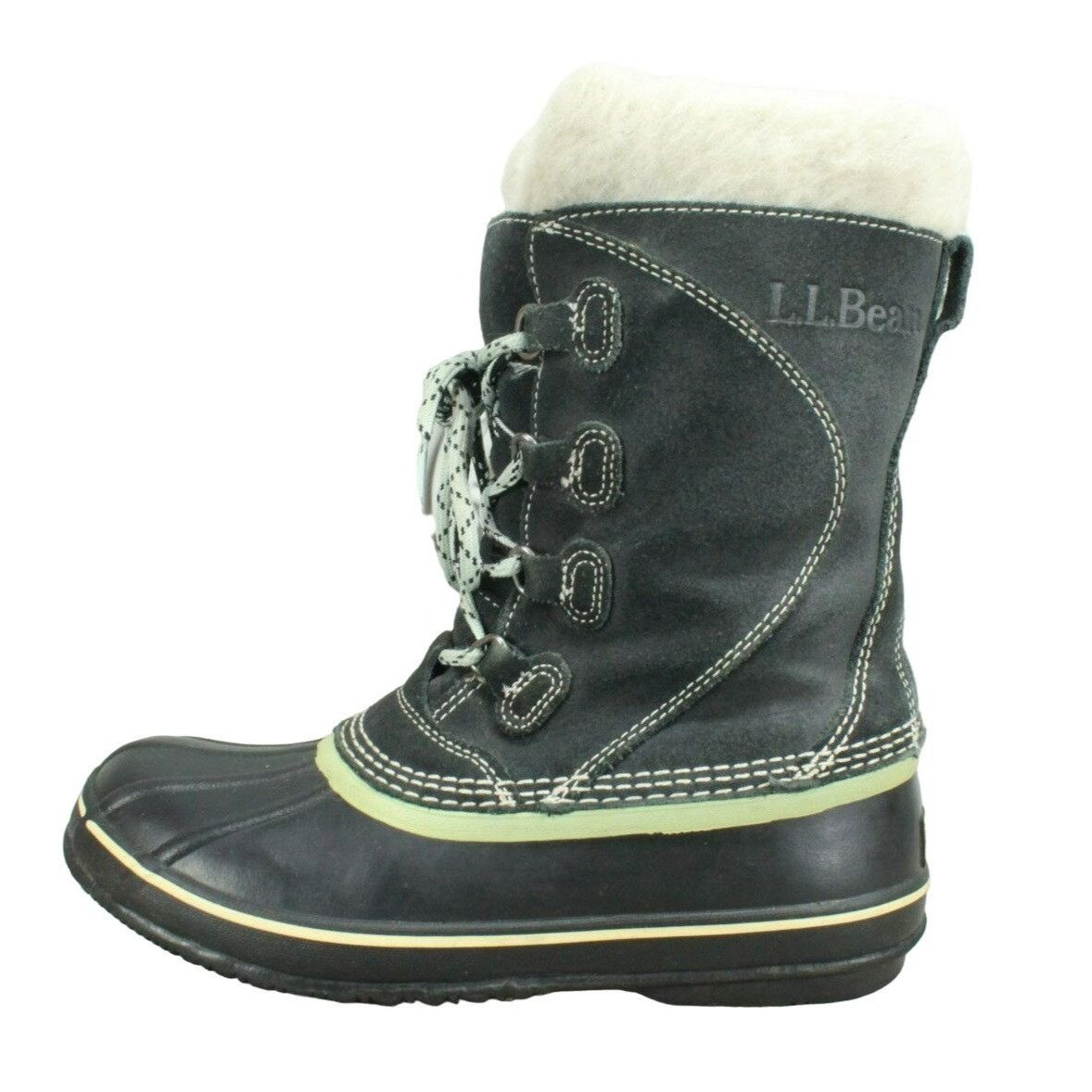 L.L. Bean LL Bean Women's Removable Insulated Duck Boots Size US 6 / IT 36 - 2 Thumbnail