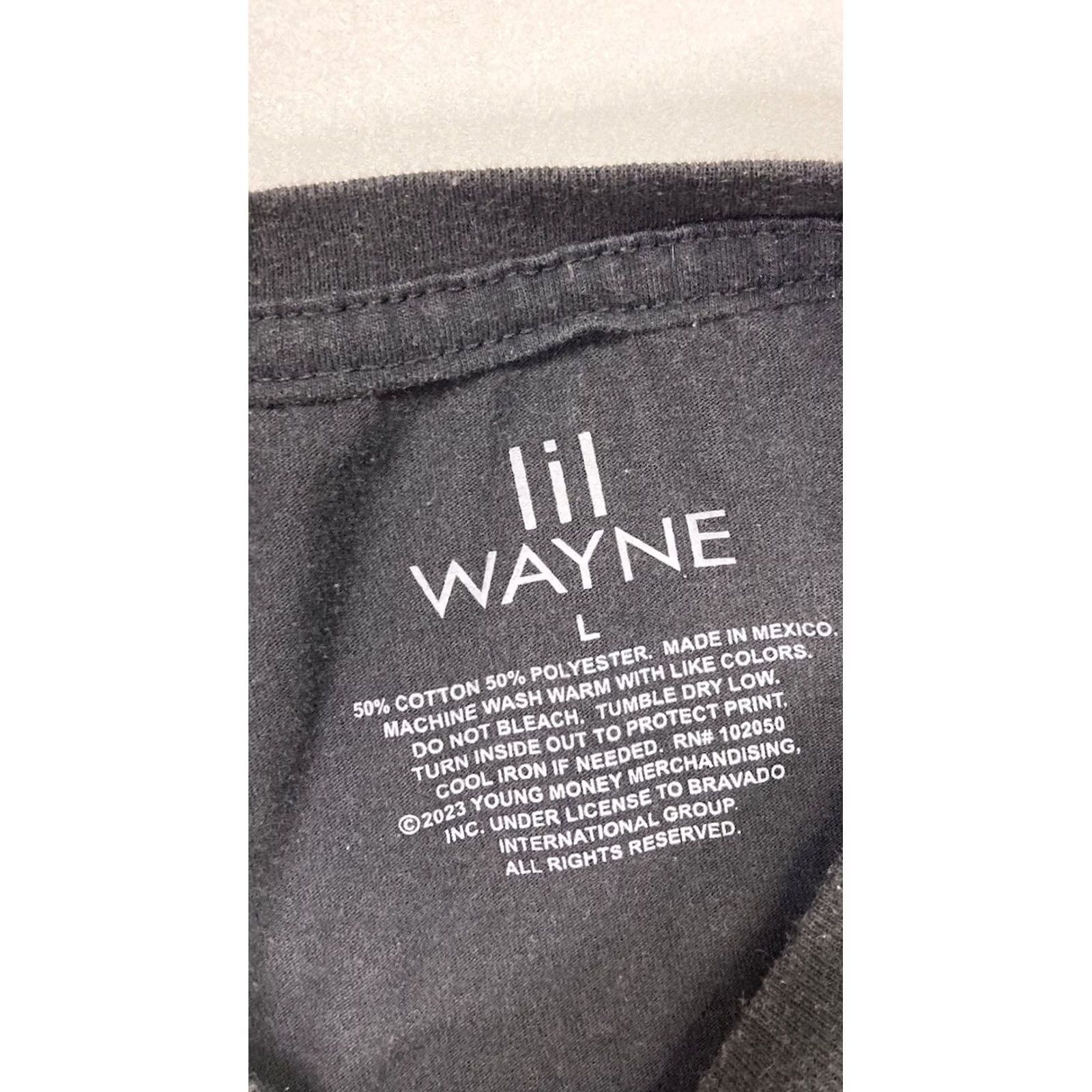 Vintage VINTAGE Lil Wayne Graphic T-shirt Women Medium Black Short Sleeve Music Size M / US 6-8 / IT 42-44 - 4 Thumbnail