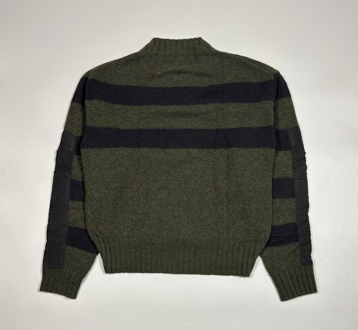 Haider Ackermann Haider Ackermann Oversized Striped Mohair Knit Sweater Size US M / EU 48-50 / 2 - 2 Thumbnail