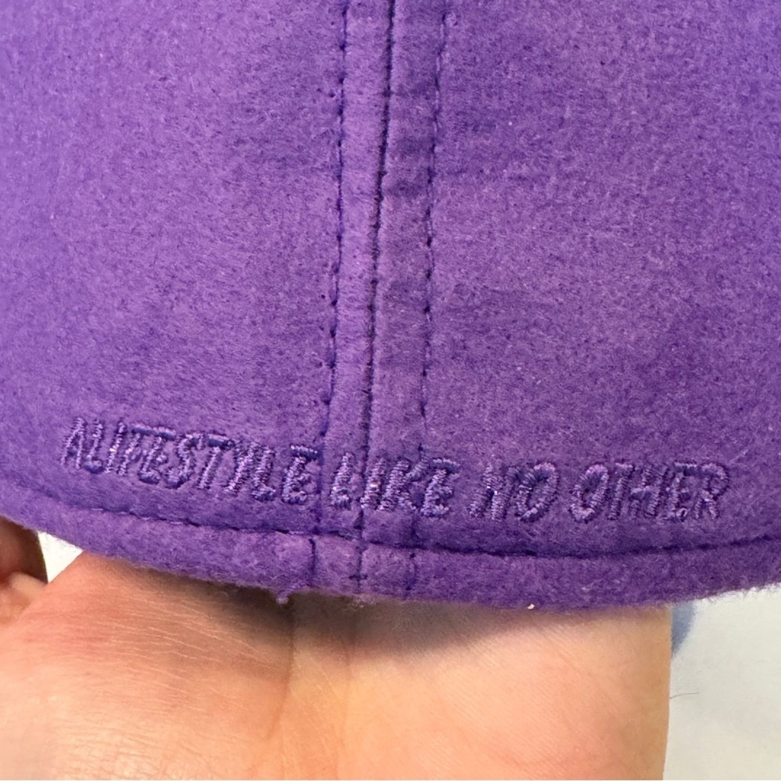 New Era A Life Purple Grape Aqua 8 NYC vintage fitted Size 7 3/8 Size ONE SIZE - 6 Thumbnail