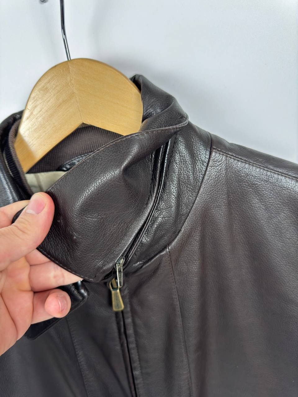 Loro Piana Loro Piana Leather Bomber Jacket Size US S / EU 44-46 / 1 - 7 Thumbnail
