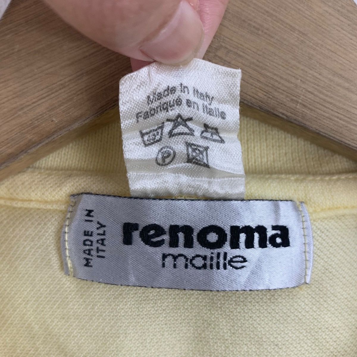 Renoma Vintage RENOMA PARIS MAILLE Collection Woven Polo Tee Size US L / EU 52-54 / 3 - 5 Thumbnail
