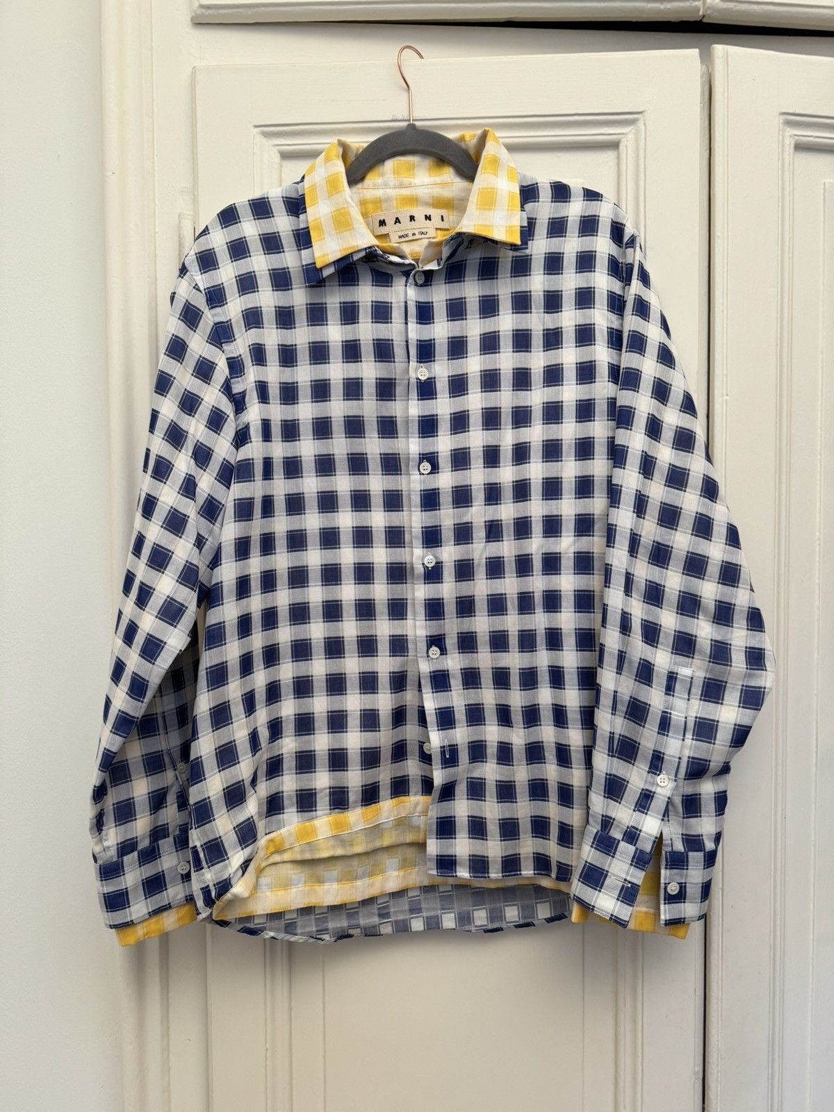 Marni MARNI double long sleeve shirt SS19 Size US M / EU 48-50 / 2 - 2 Thumbnail