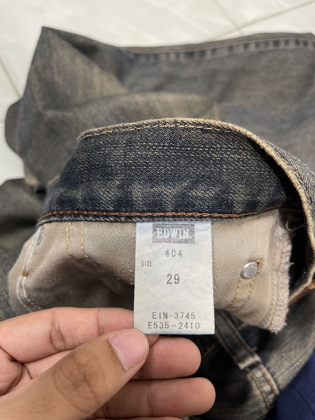 Edwin EDWIN RUSTY DENIM JEANS Size US 33 - 17 Thumbnail