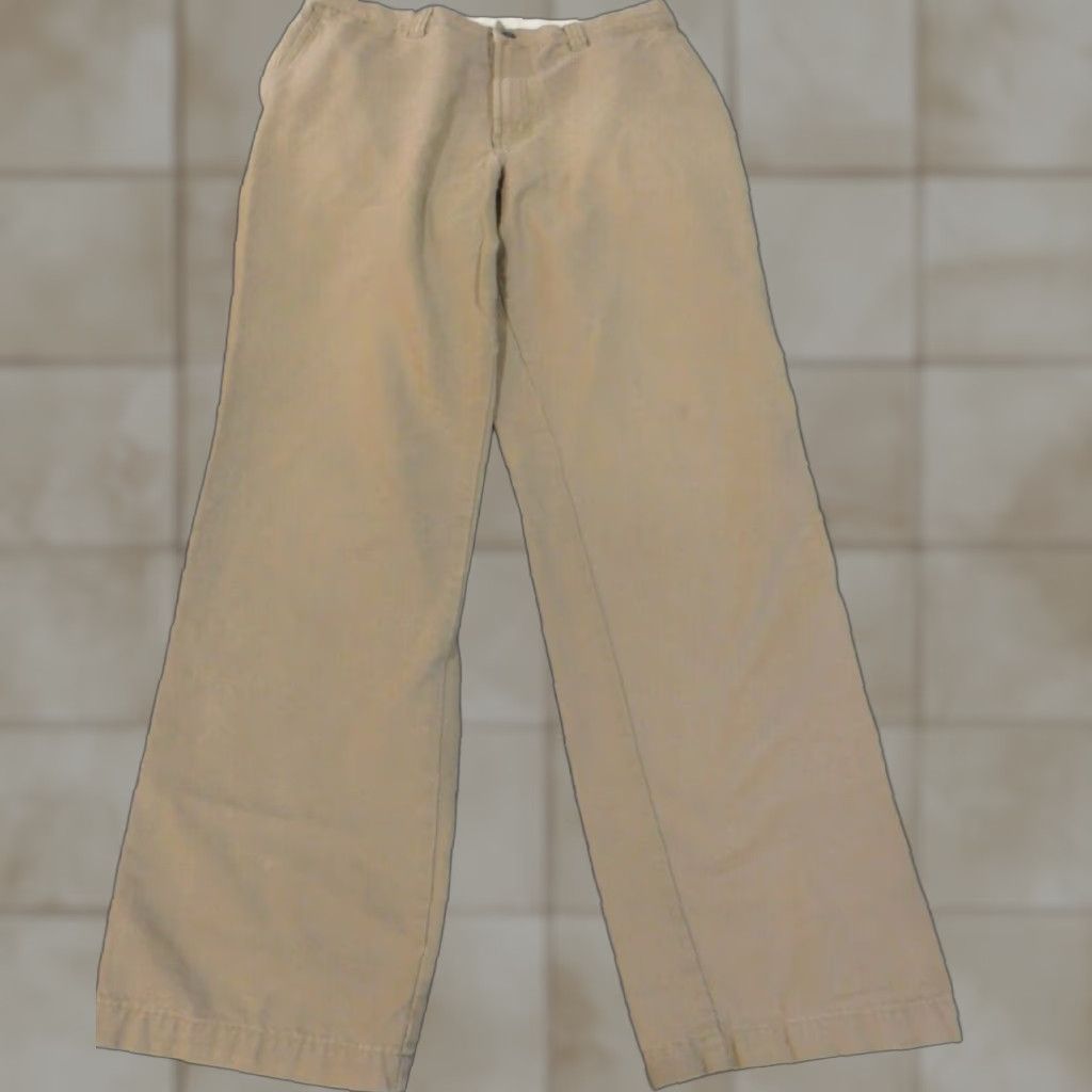 Vintage Columbia Pants Mens 35x34 Beige Outdoors Omni-Shield Regular Fit Fishing Hunting Chino Pockets Straight 34in Inseam Mens Regular Size US 35 - 1 Thumbnail