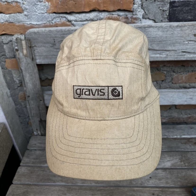 Gravis × Vintage Gravis emboidery logo five panel cap Size ONE SIZE - 4 Thumbnail