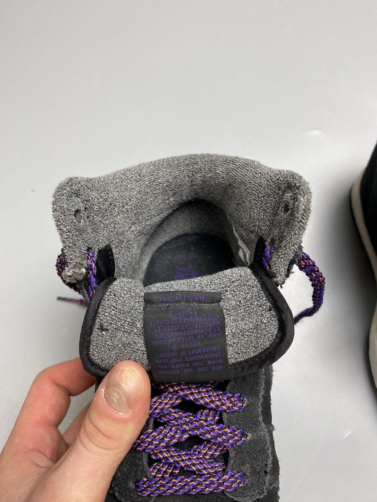 Nike Nike Dunk Sky High Black Court Purple Size US 7.5 / IT 37.5 - 6 Thumbnail