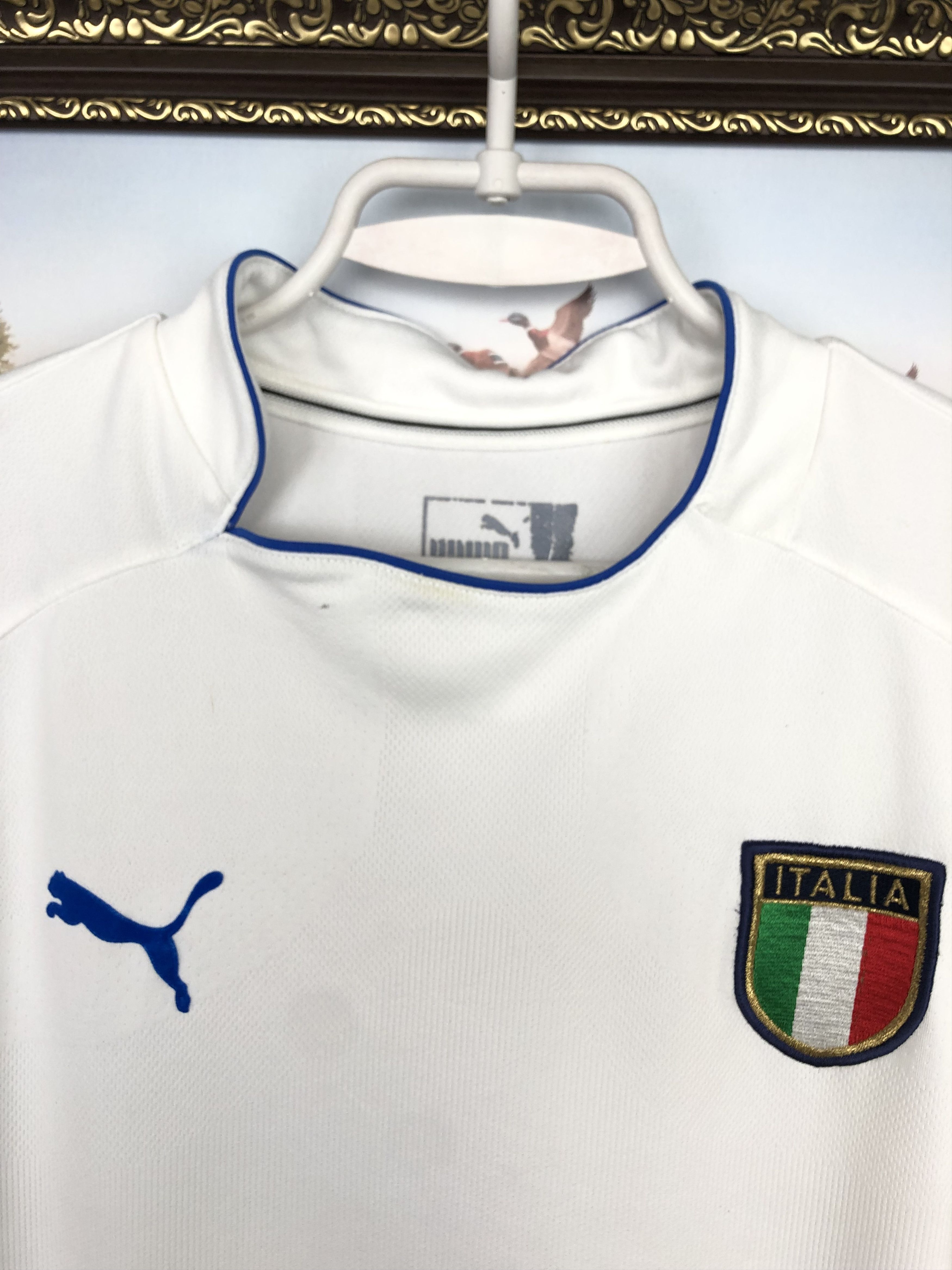 Vintage Italy football shirt Soccer Puma Jersey Maglia Tee Hype Size US L / EU 52-54 / 3 - 5 Thumbnail