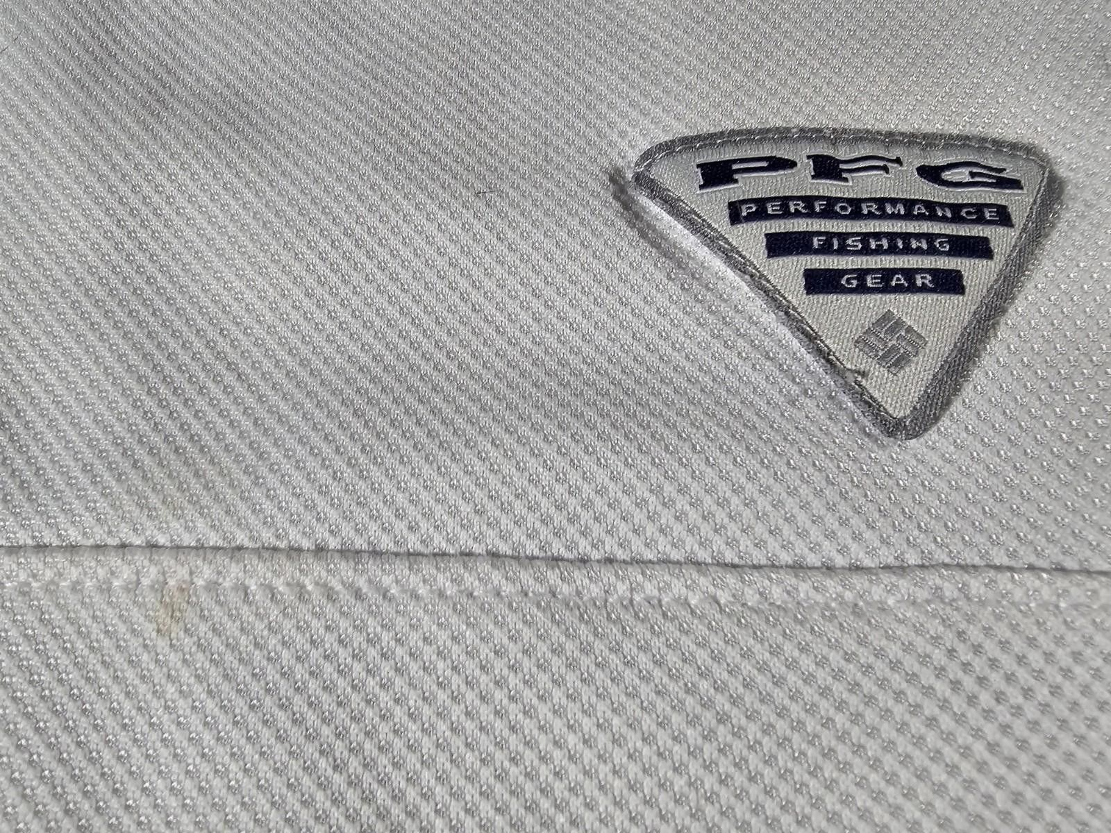 Columbia Columbia Men PFG Tamiami Polo Omni-Shade White STAIN Size US M / EU 48-50 / 2 - 9 Thumbnail