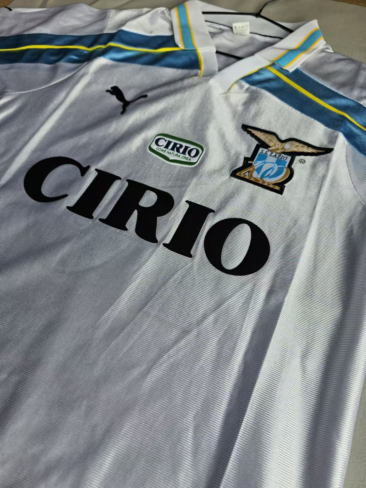 Other Vintage Lazio #10 Crespo Jersey Size US XL / EU 56 / 4 - 3 Thumbnail
