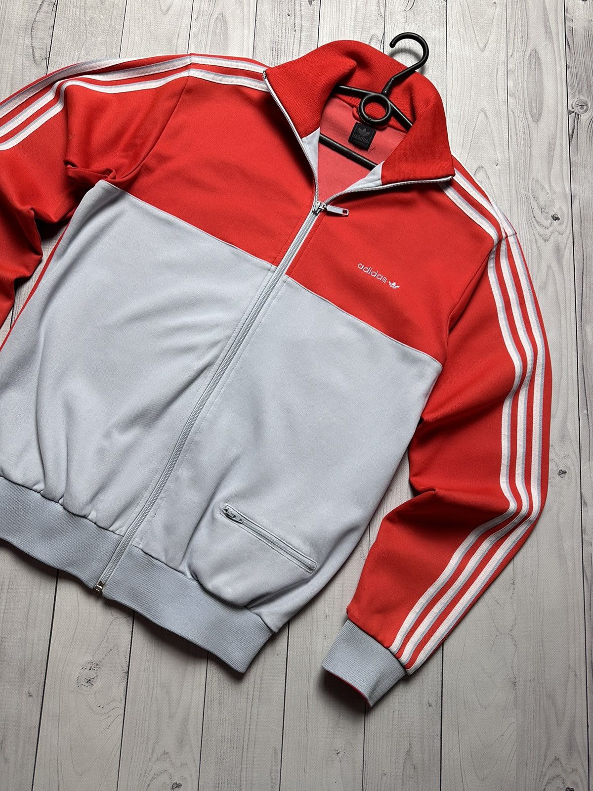 Adidas × Vintage Vintage adidas track jacket size M logo rare Size US M / EU 48-50 / 2 - 4 Thumbnail