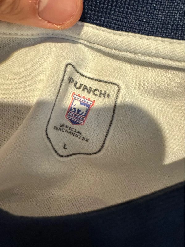 Vintage Vintage Punch Ipswich Town Longsleeve Away Jersey 2006-07 L Size US L / EU 52-54 / 3 - 3 Thumbnail