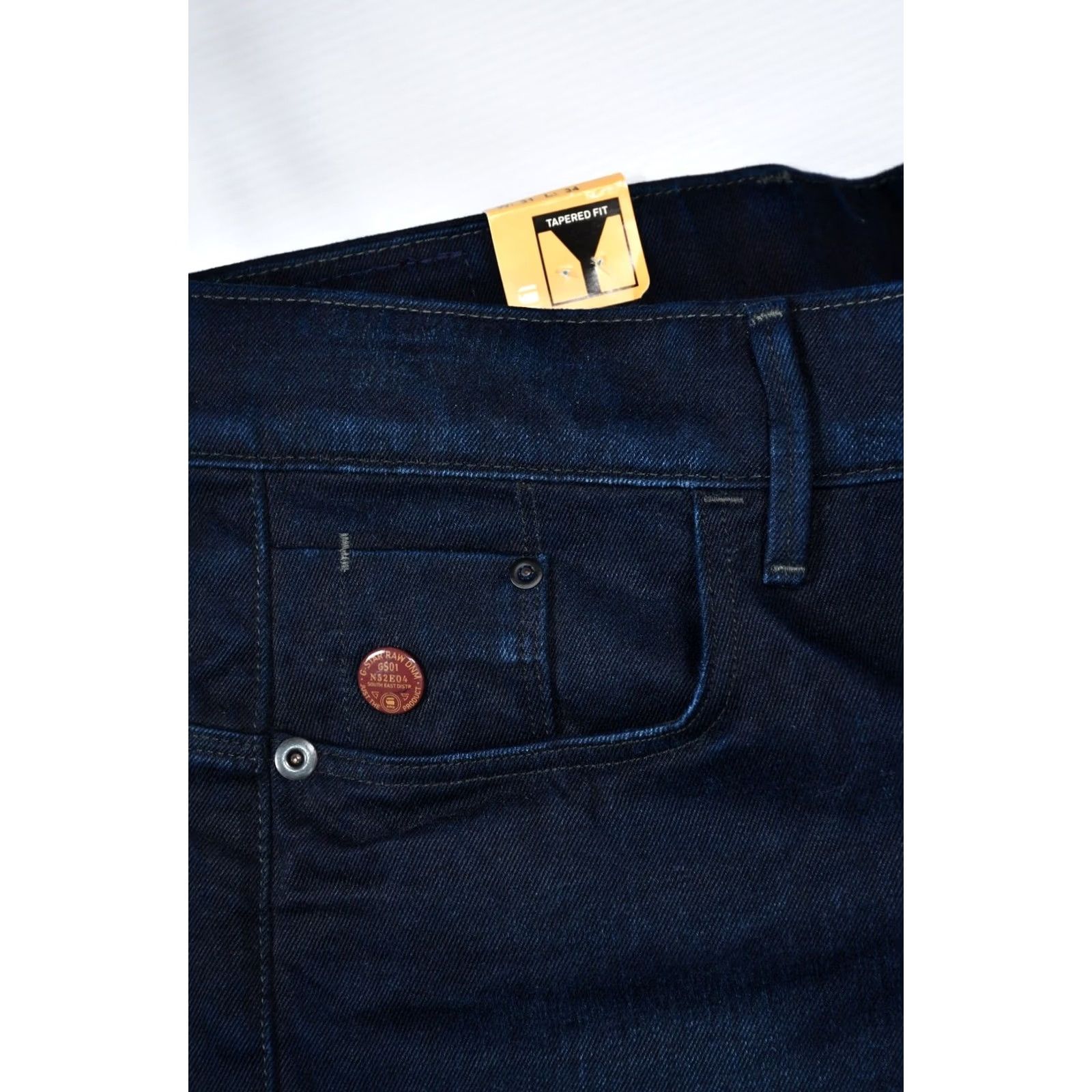 G-Star G-Star RAW Type C 3D Loose Tapered Mazarine Denim Women's W31/L34 Jeans Size ONE SIZE - 6 Thumbnail