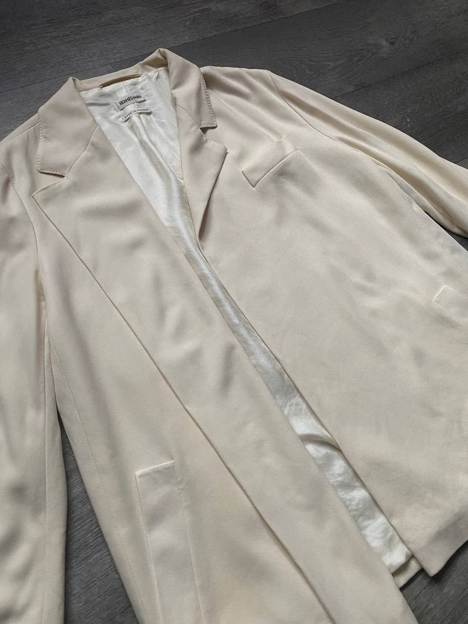 Hermes Women's Vintage HERMES Suit Set Size 46, silk 100% Size XL / US 12-14 / IT 48-50 - 11 Thumbnail
