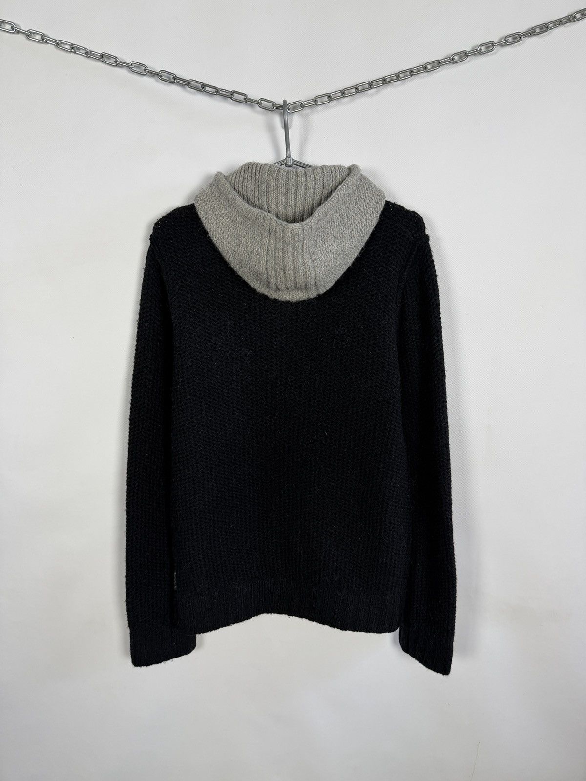Armani Men’s Armani Jeans Wool Knit Sweater Hooded Pullover Size XL Size US XL / EU 56 / 4 - 9 Thumbnail
